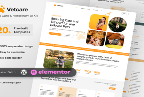 KindnessKit - Non-Profit & Charity Elementor Template Kit – Donation & Fundraising