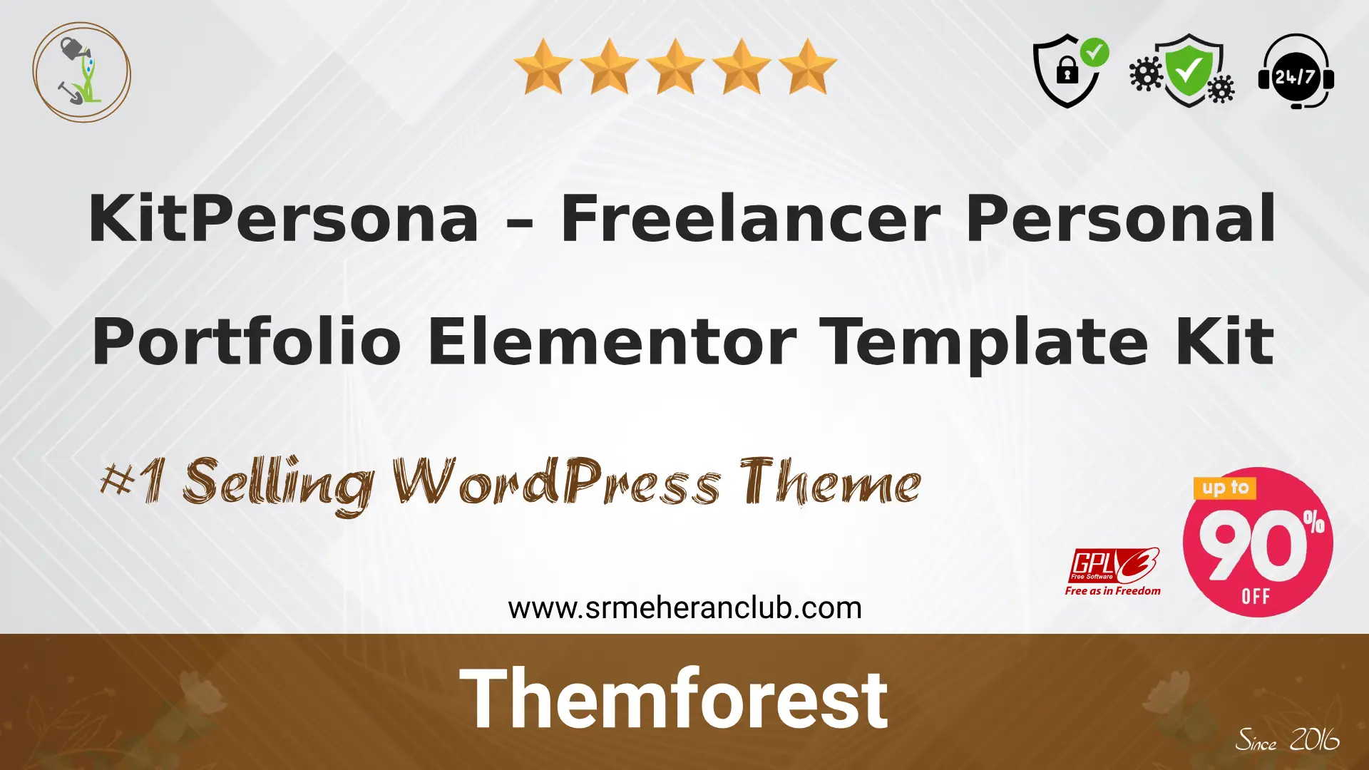 KitPersona – Freelancer Personal Portfolio Elementor Template Kit — Elementor Kit by Themeforest