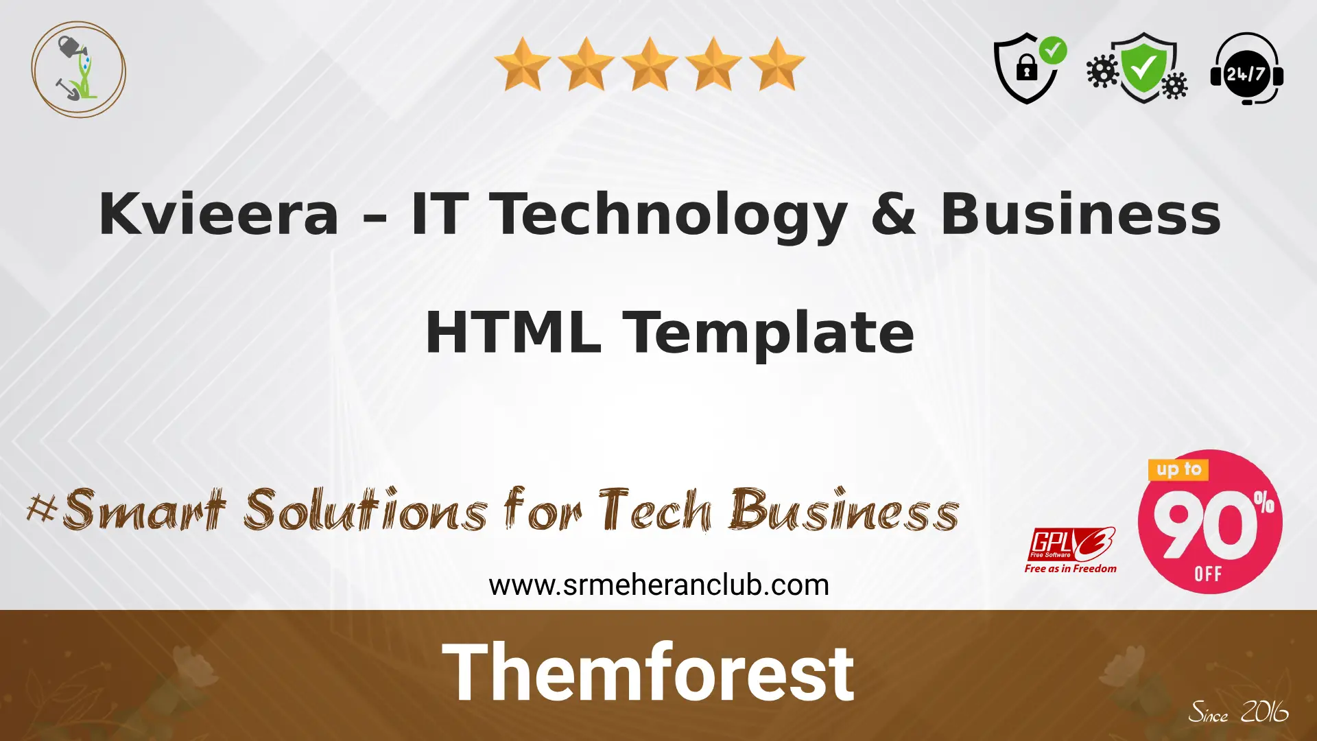 Kvieera – IT Technology & Business HTML Template — Template by Themeforest