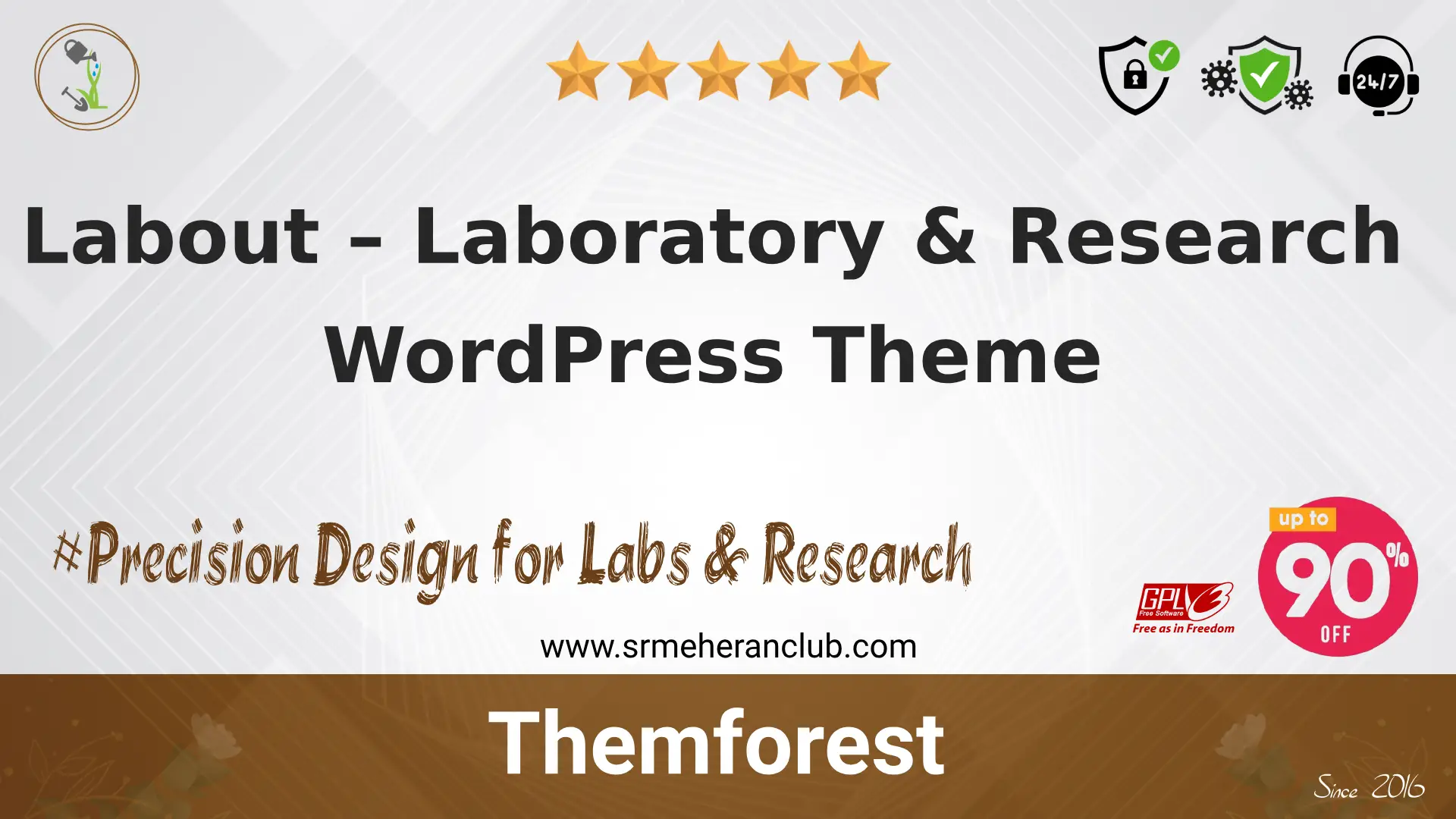 Labout – Laboratory & Research WordPress Theme