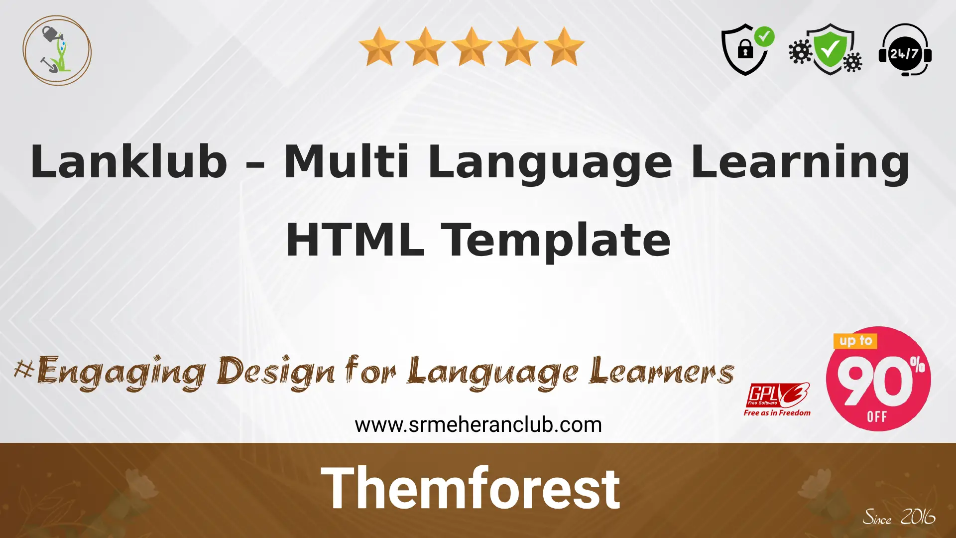 Lanklub – Multi Language Learning HTML Template — Template by Themeforest