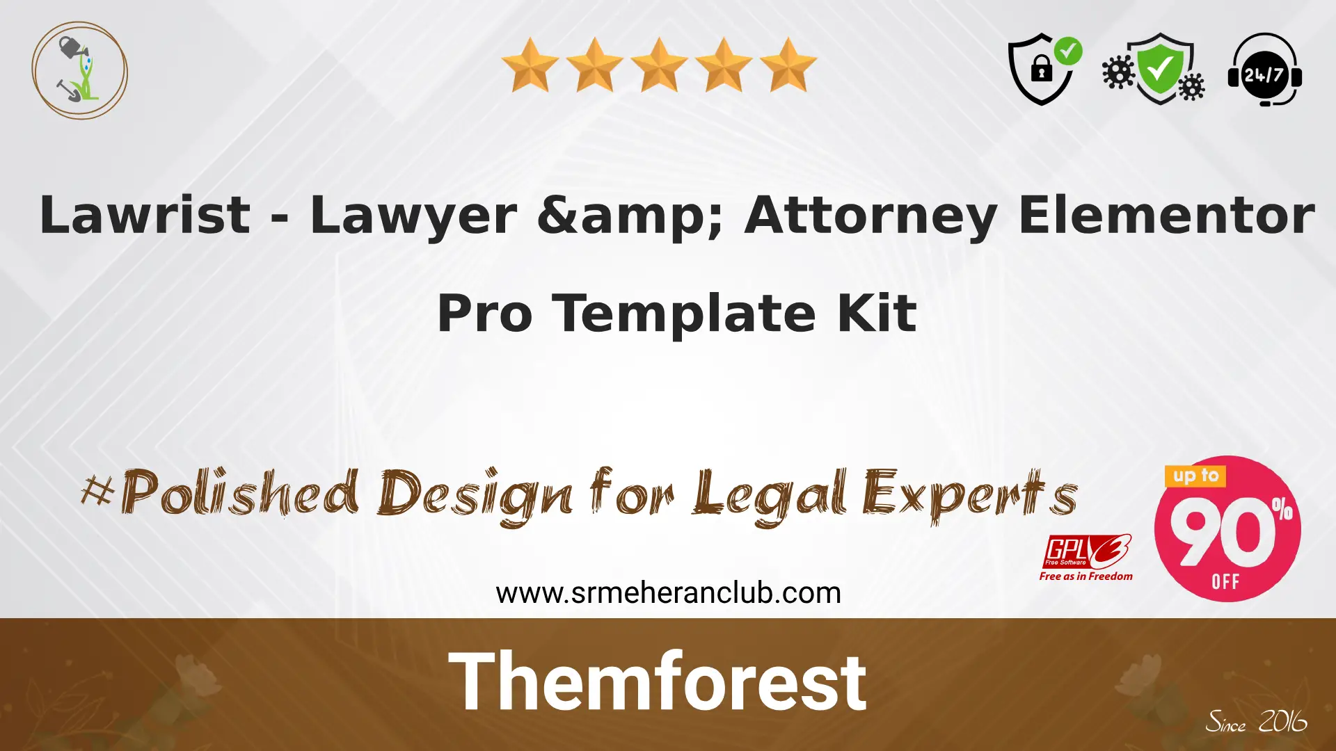 Lawrist – Lawyer & Attorney Elementor Pro Template Kit — Elementor Kit by Themeforest