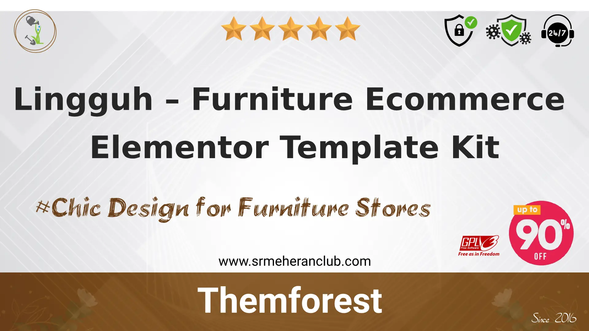 Lingguh – Furniture Ecommerce Elementor Template Kit
