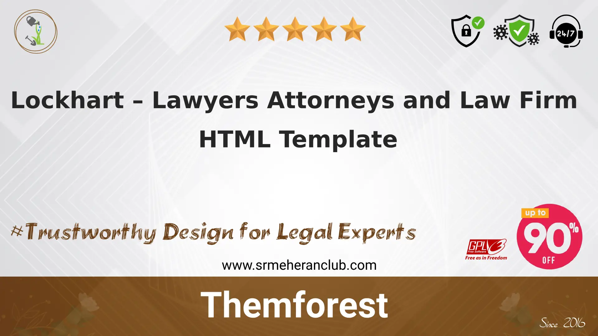 Lockhart – Lawyers Attorneys and Law Firm HTML Template — Template by Themeforest