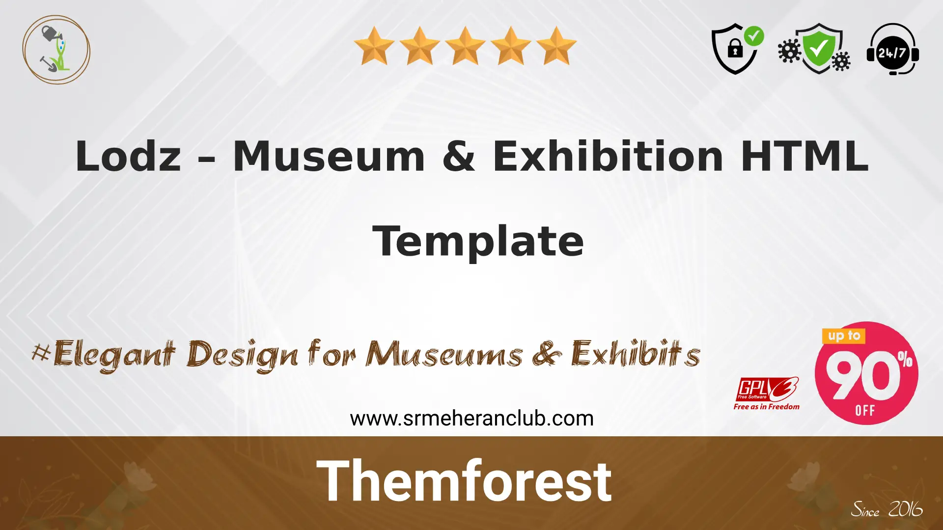 Lodz – Museum & Exhibition HTML Template