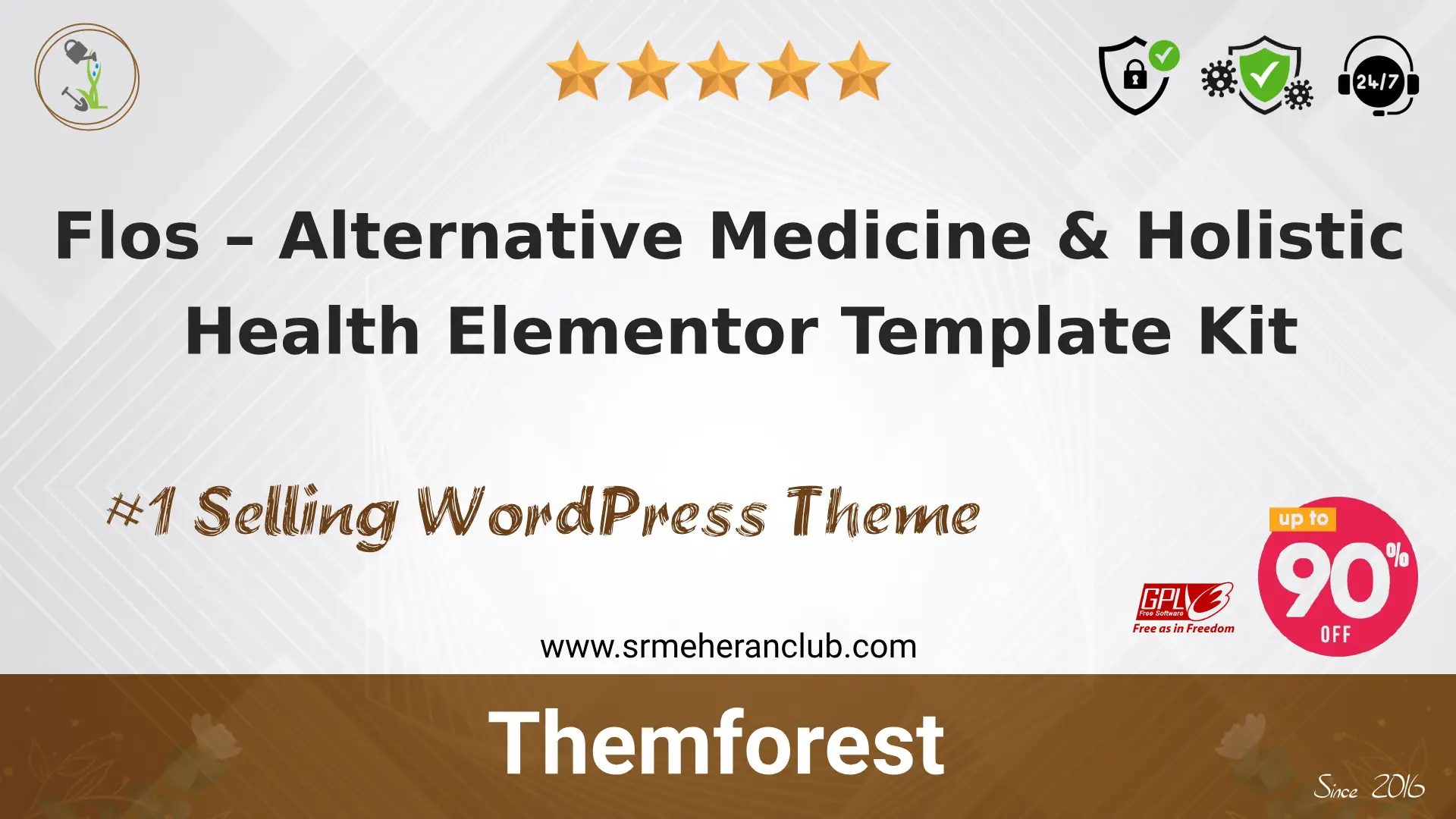 Flos – Alternative Medicine & Holistic Health Elementor Template Kit