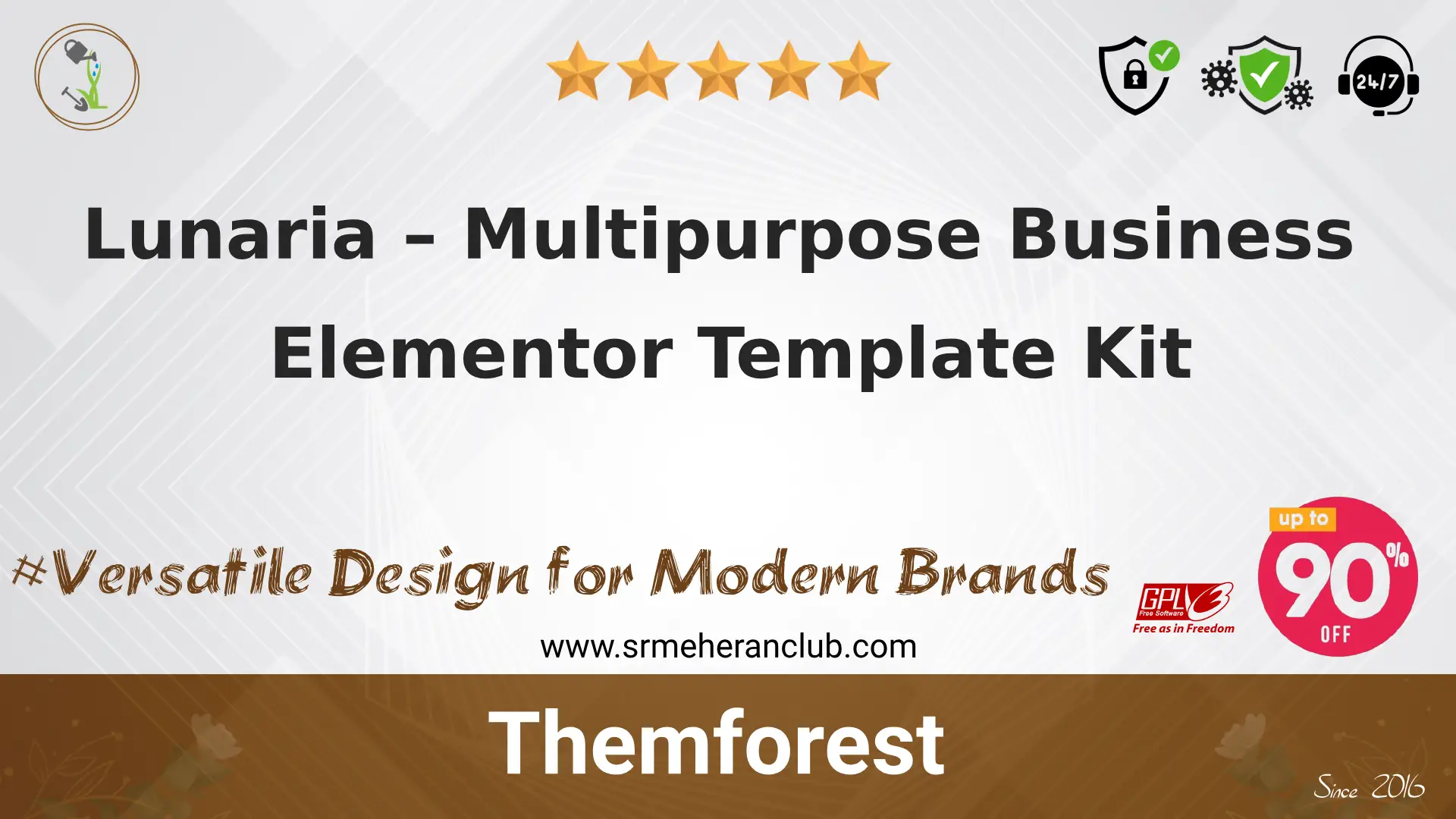 Lunaria – Multipurpose Business Elementor Template Kit — Elementor Kit by Themeforest