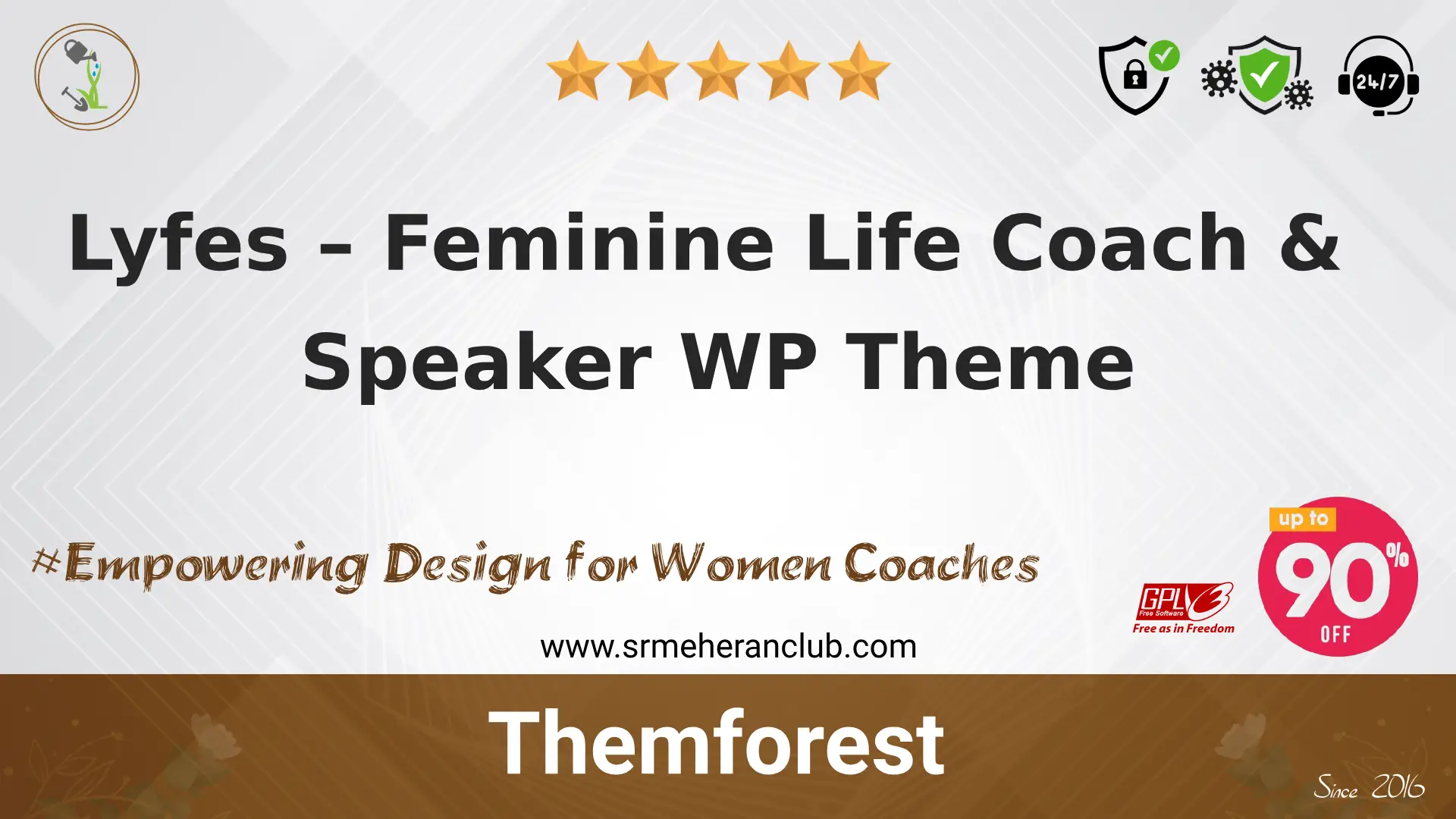 Lyfes – Feminine Life Coach & Speaker WP Theme — Theme by Themeforest