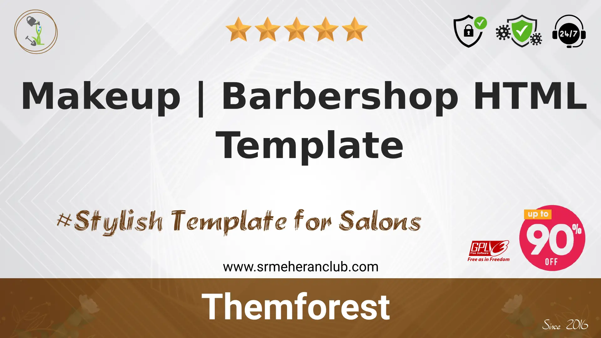 Makeup | Barbershop HTML Template