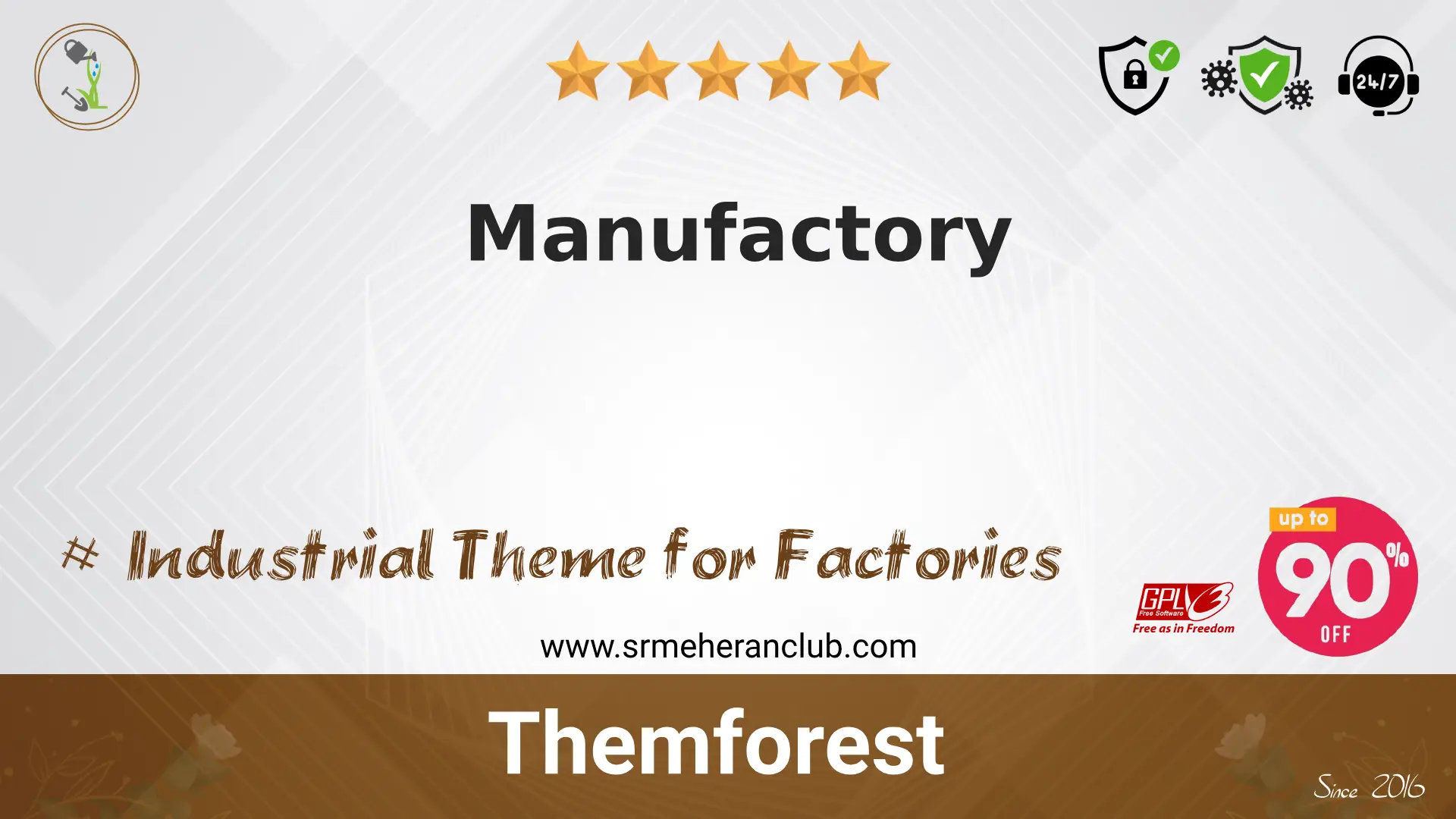 Manufactory — Theme by Themeforest
