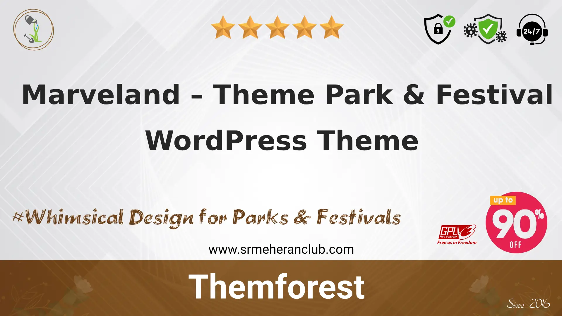 Marveland – Theme Park & Festival WordPress Theme — Theme by Themeforest