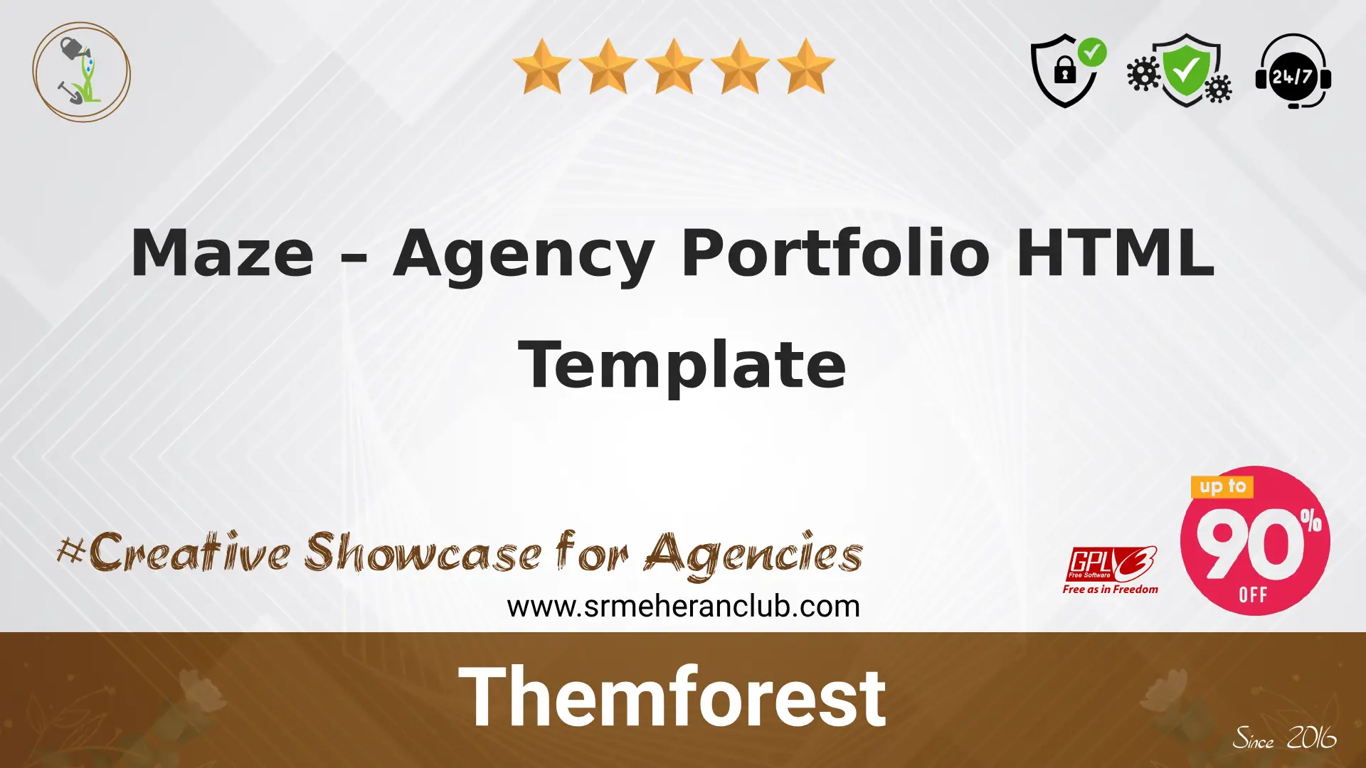 Maze – Agency Portfolio HTML Template