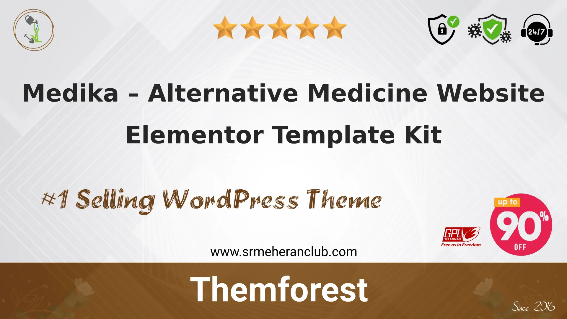 Medika – Alternative Medicine Website Elementor Template Kit