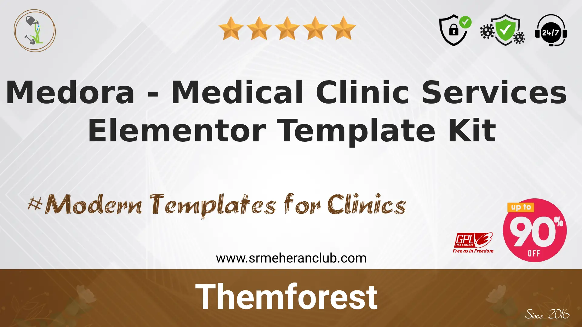 Medora – Medical Clinic Services Elementor Template Kit