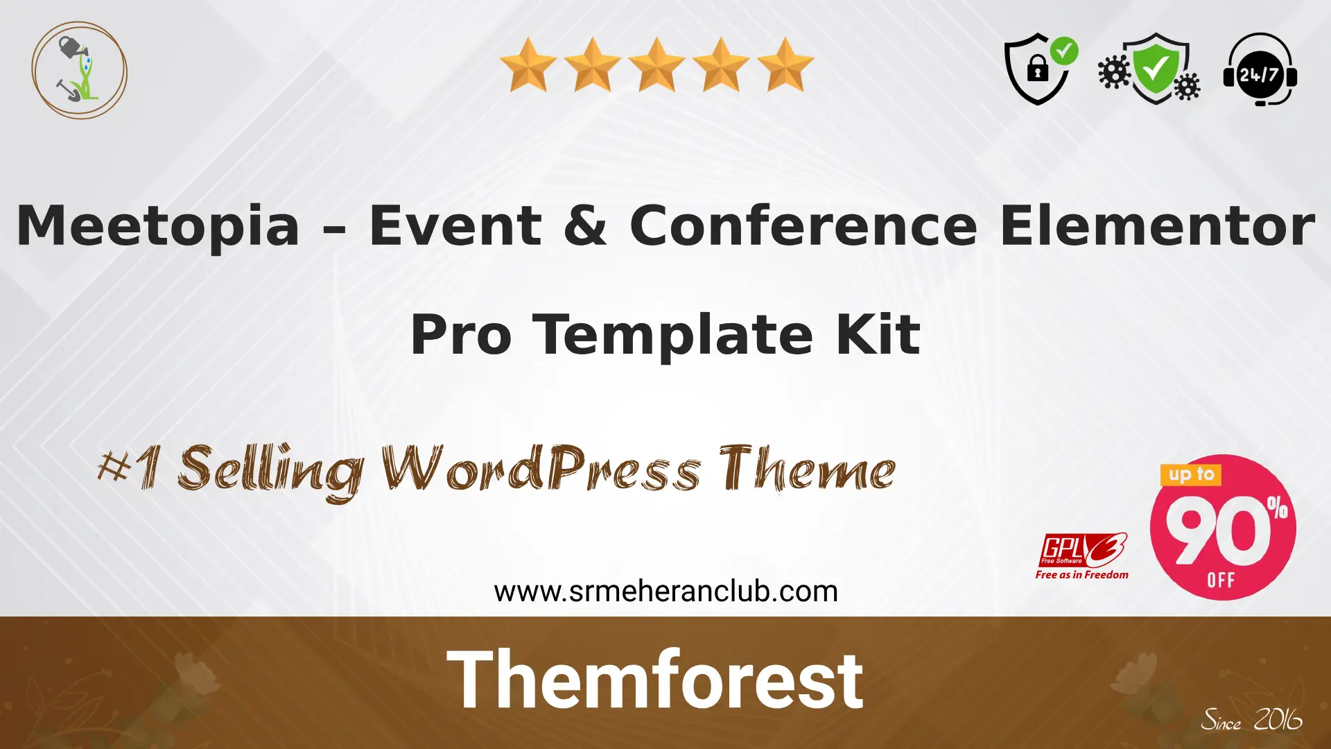 Meetopia – Event & Conference Elementor Pro Template Kit