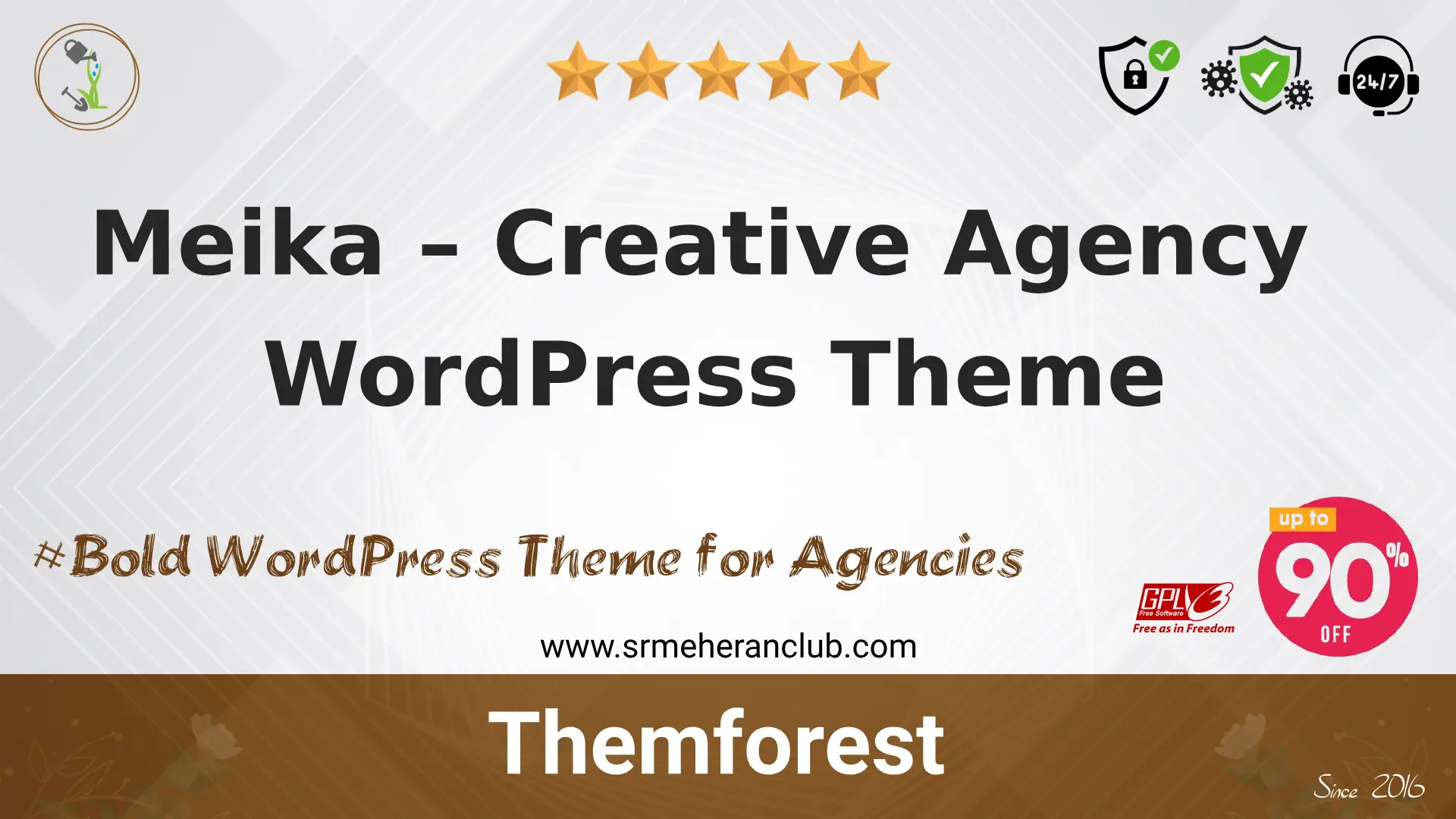 Meika – Creative Agency WordPress Theme