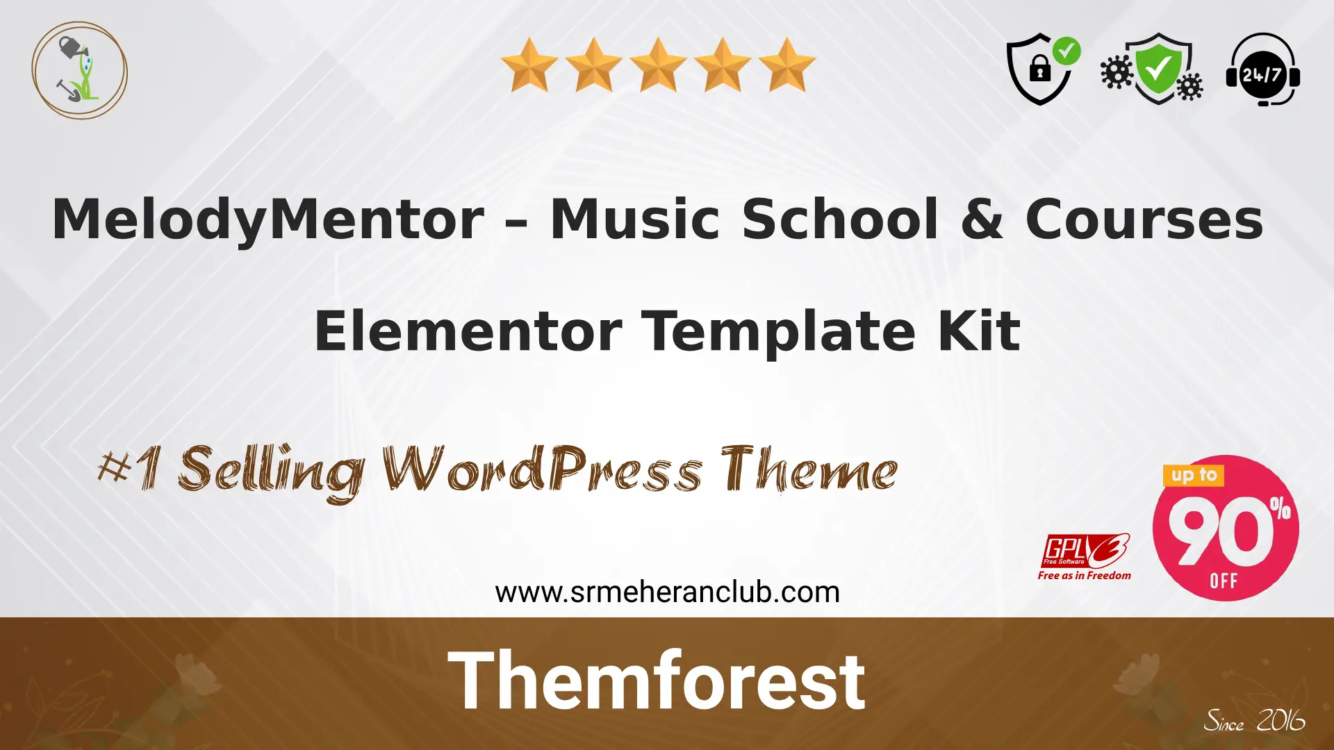 MelodyMentor – Music School & Courses Elementor Template Kit