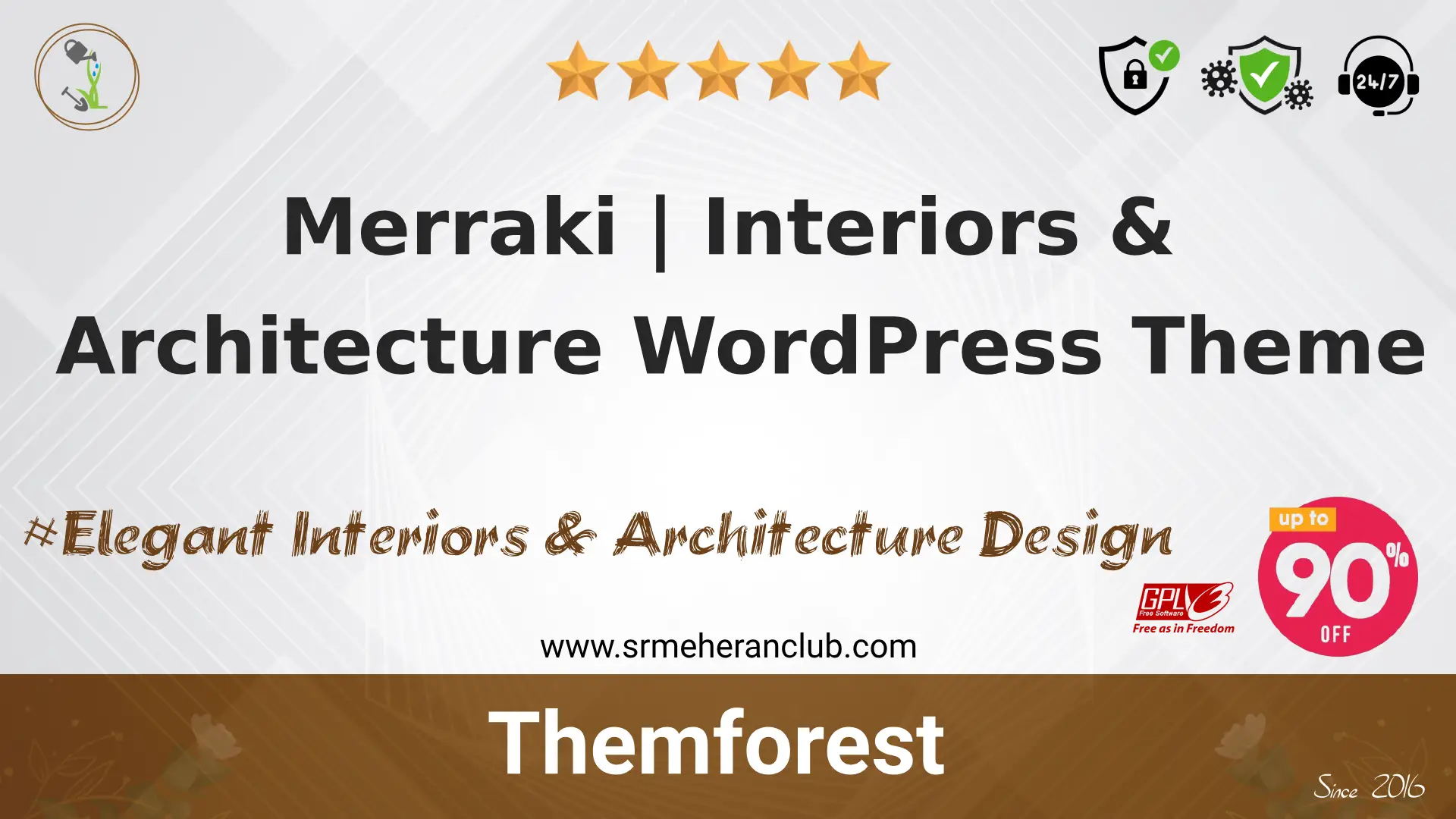Merraki | Interiors & Architecture WordPress Theme