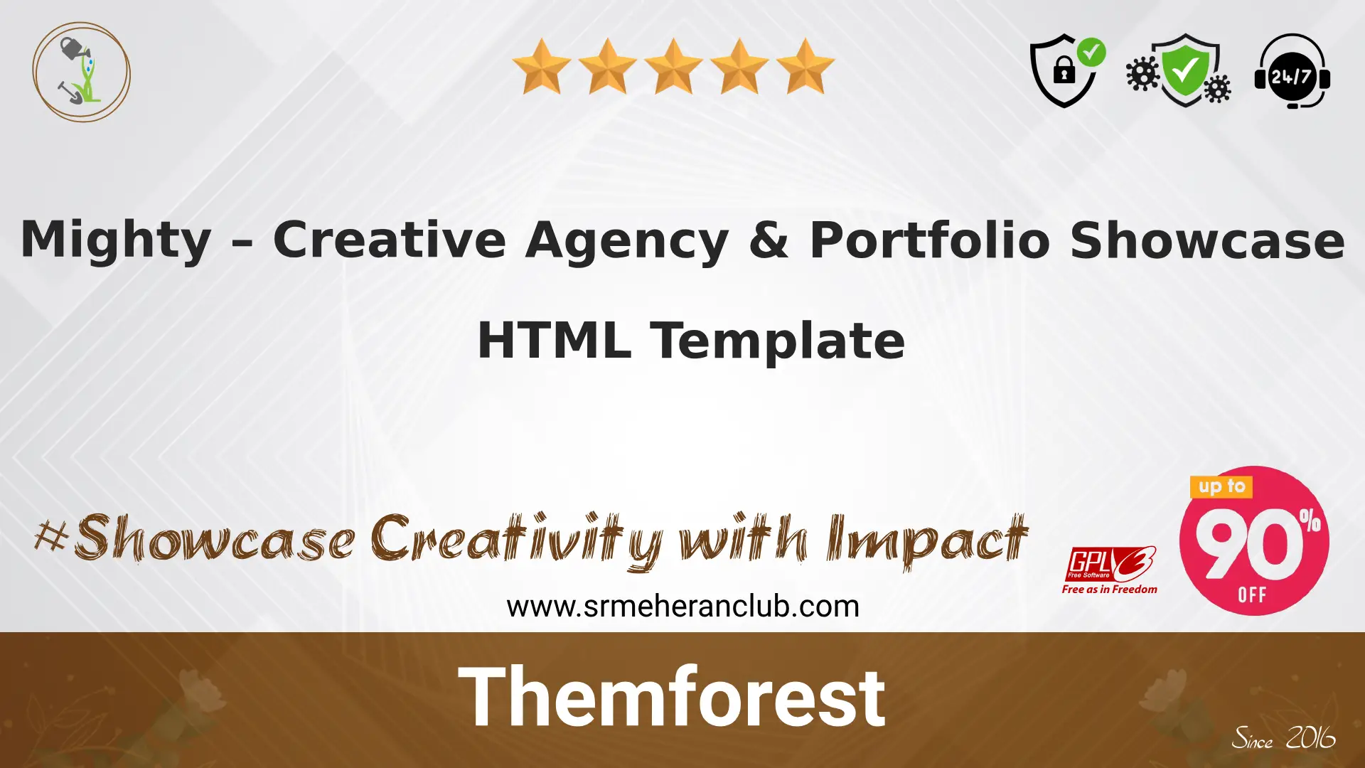 Mighty – Creative Agency & Portfolio Showcase HTML Template