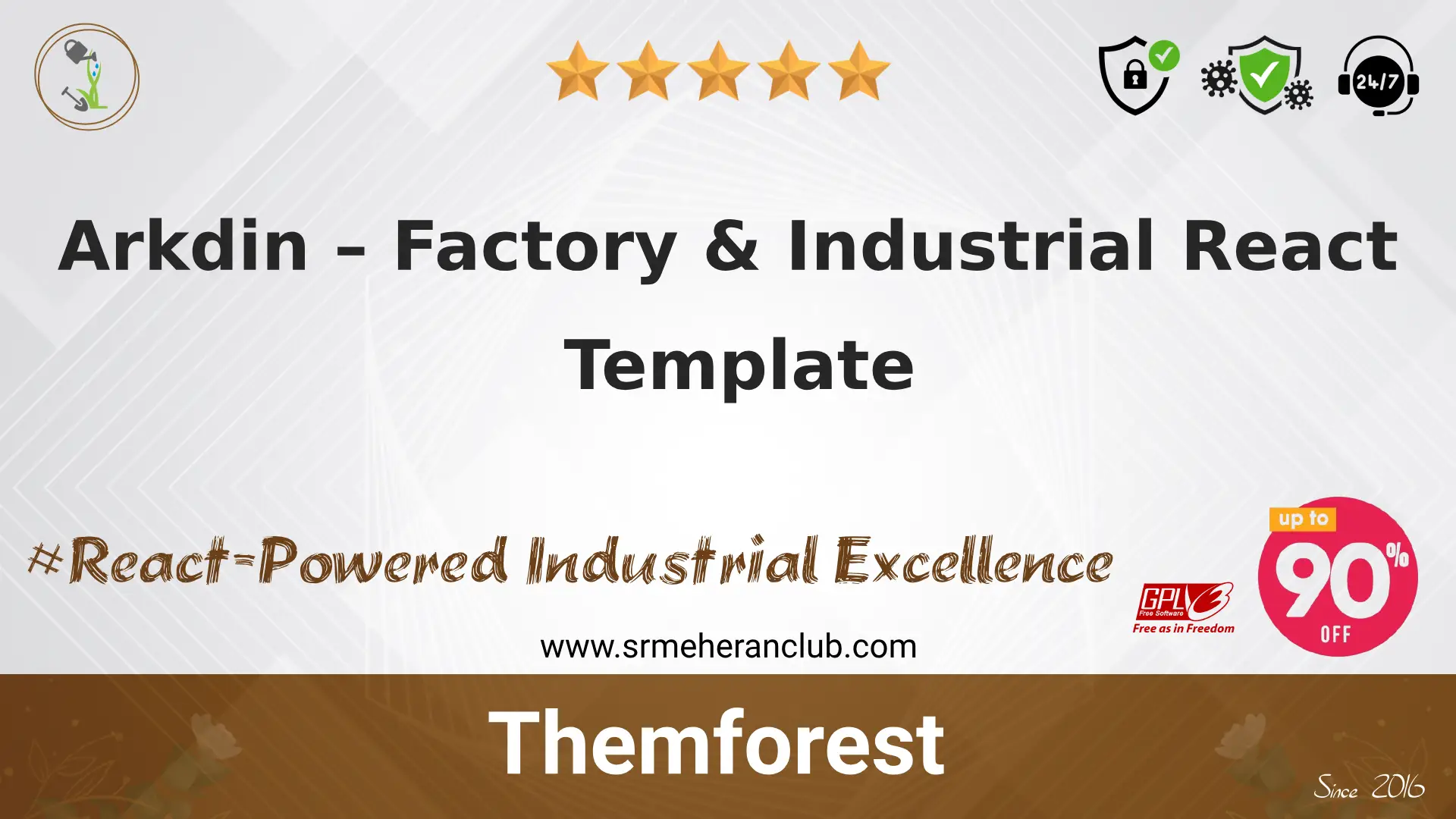 Mistri – Factory & Industrial React Template — Template by Themeforest