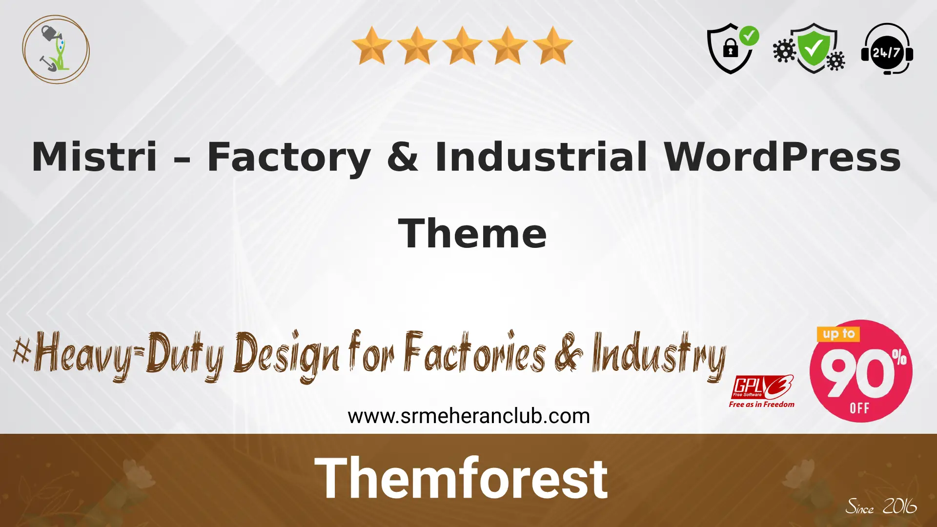 Mistri – Factory & Industrial WordPress Theme
