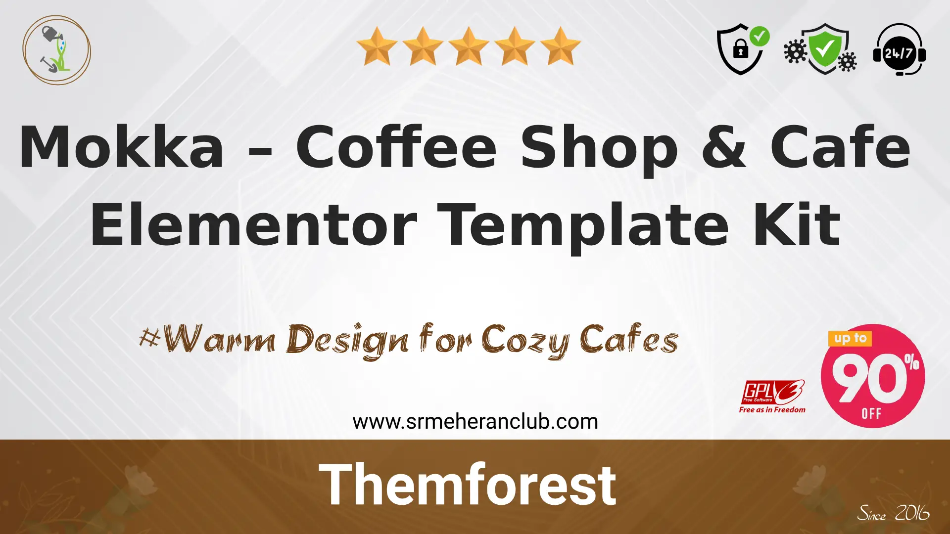 Mokka – Coffee Shop & Cafe Elementor Template Kit