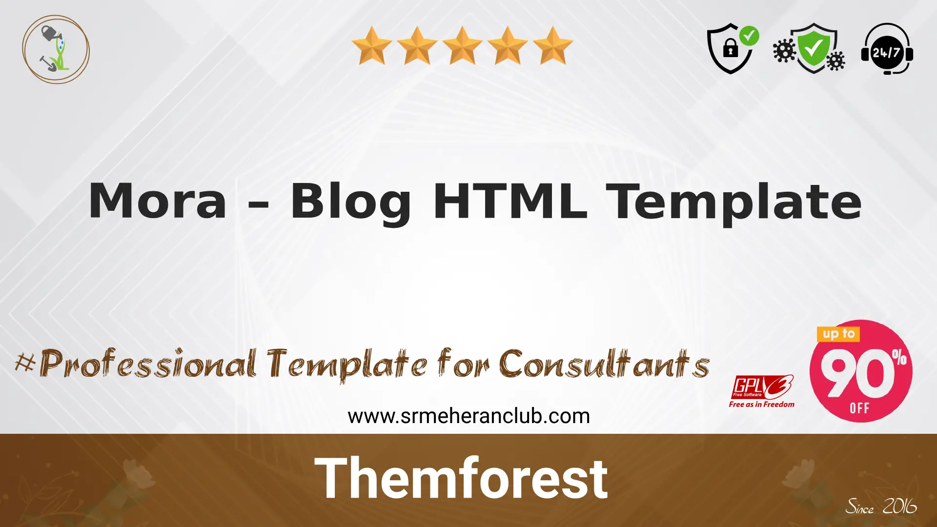Mora – Blog HTML Template