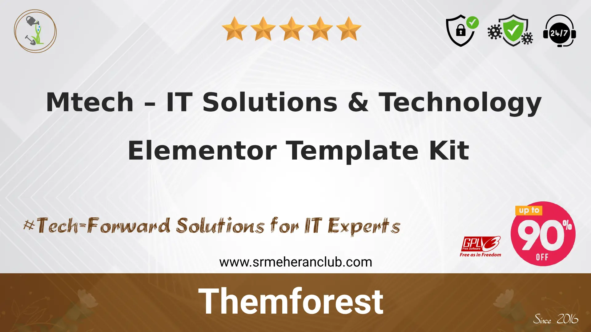 Mtech – IT Solutions & Technology Elementor Template Kit — Elementor Kit by Themeforest