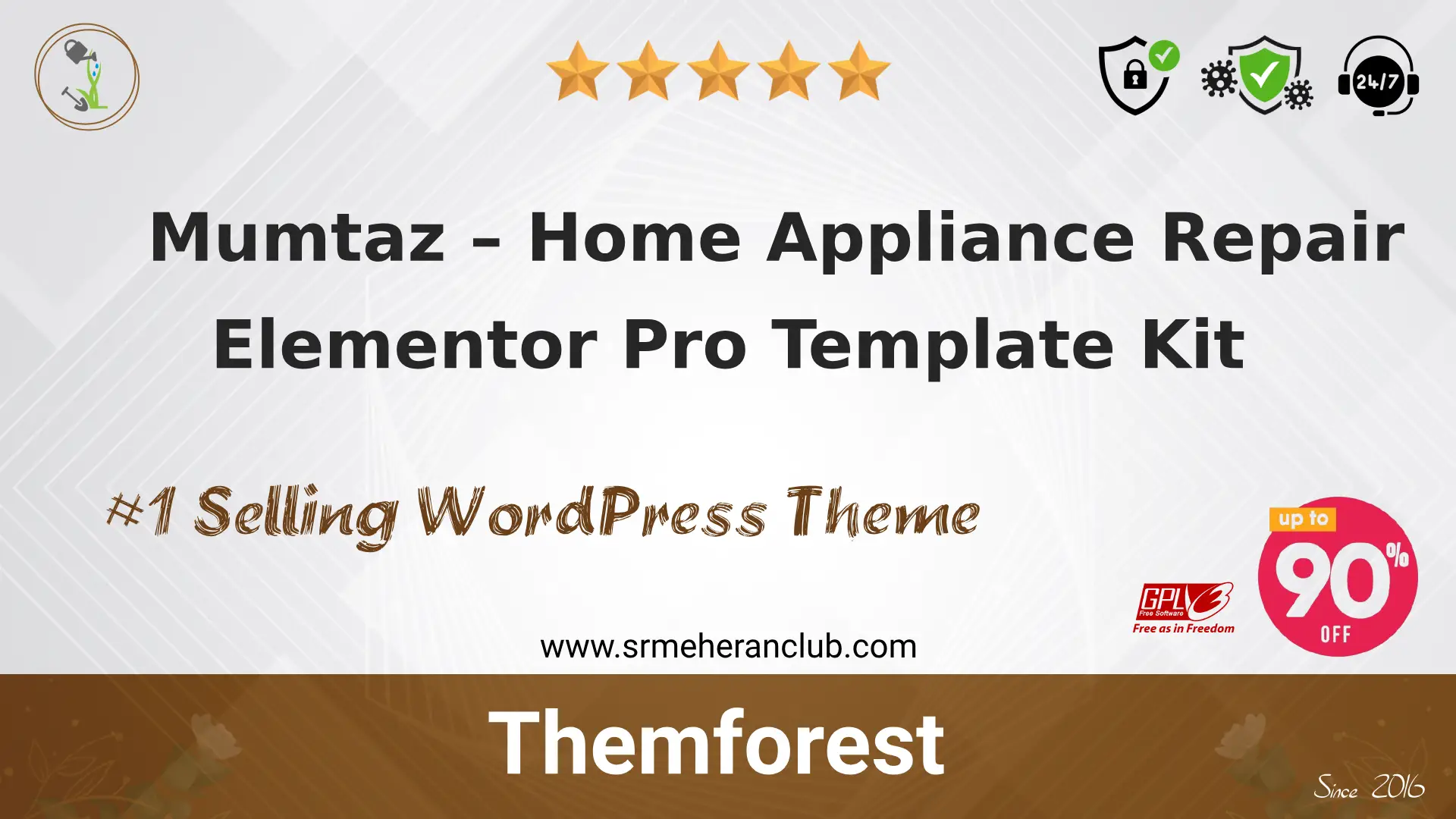Mumtaz – Home Appliance Repair Elementor Pro Template Kit