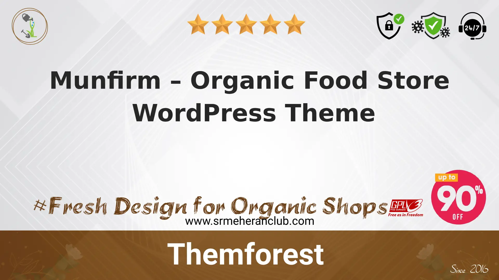 Munfirm – Organic Food Store WordPress Theme — Theme by Themeforest