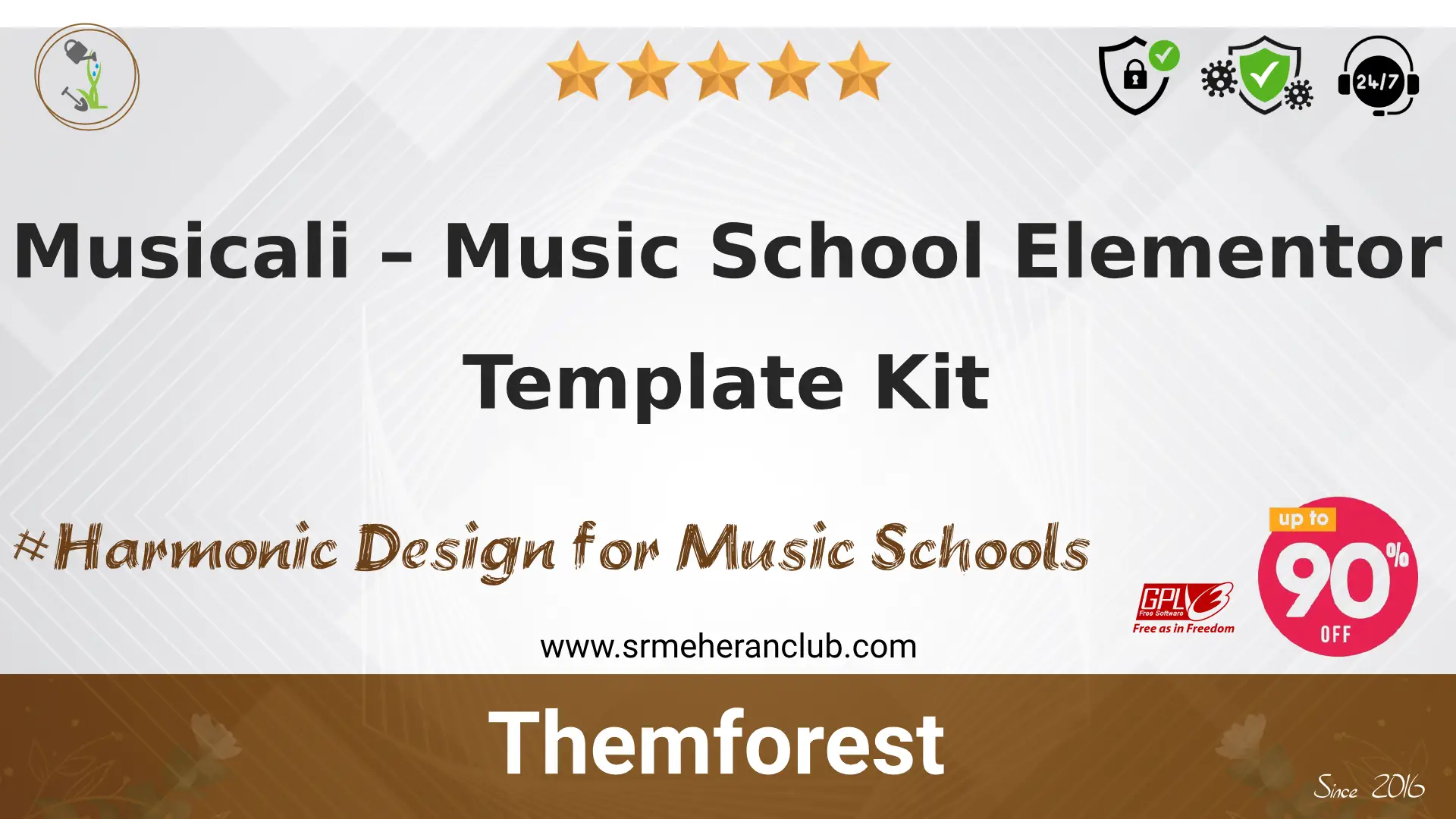 Musicali – Music School Elementor Template Kit