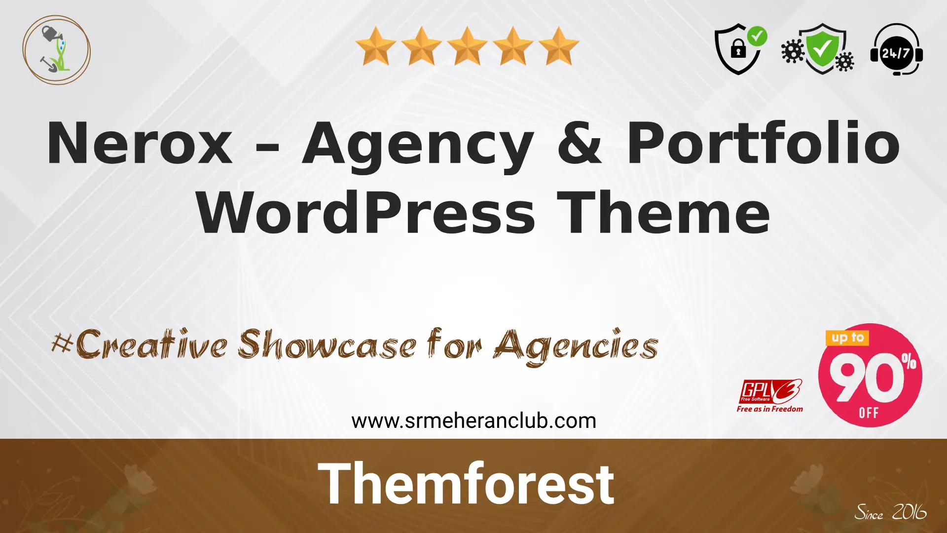 Nerox – Agency & Portfolio WordPress Theme + RTL
