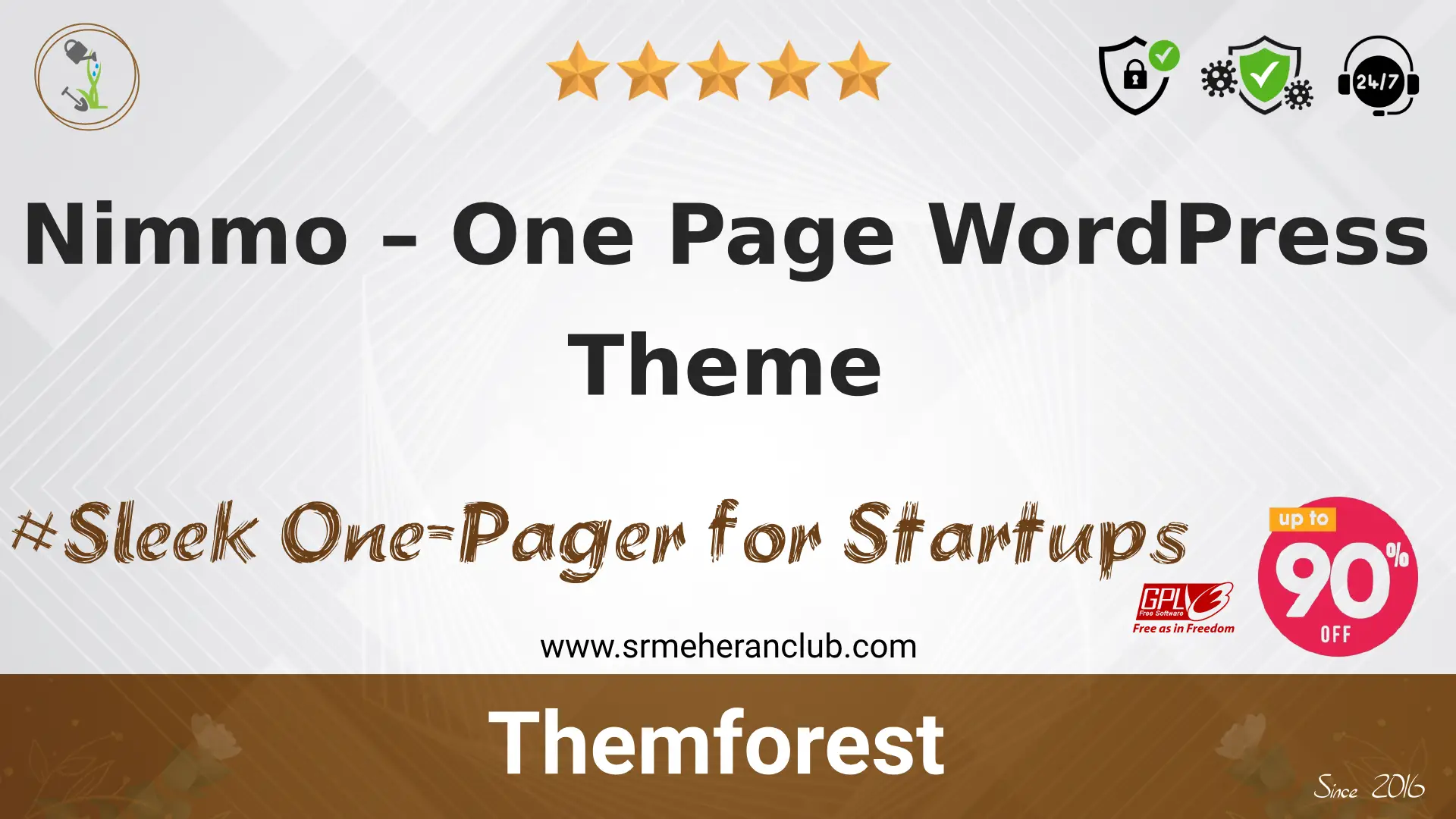Nimmo – One Page WordPress Theme