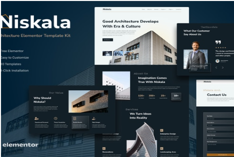 Product Image - Niskala – Architercture Elementor Template Kit Product Image - Niskala – Architercture Elementor Template Kit