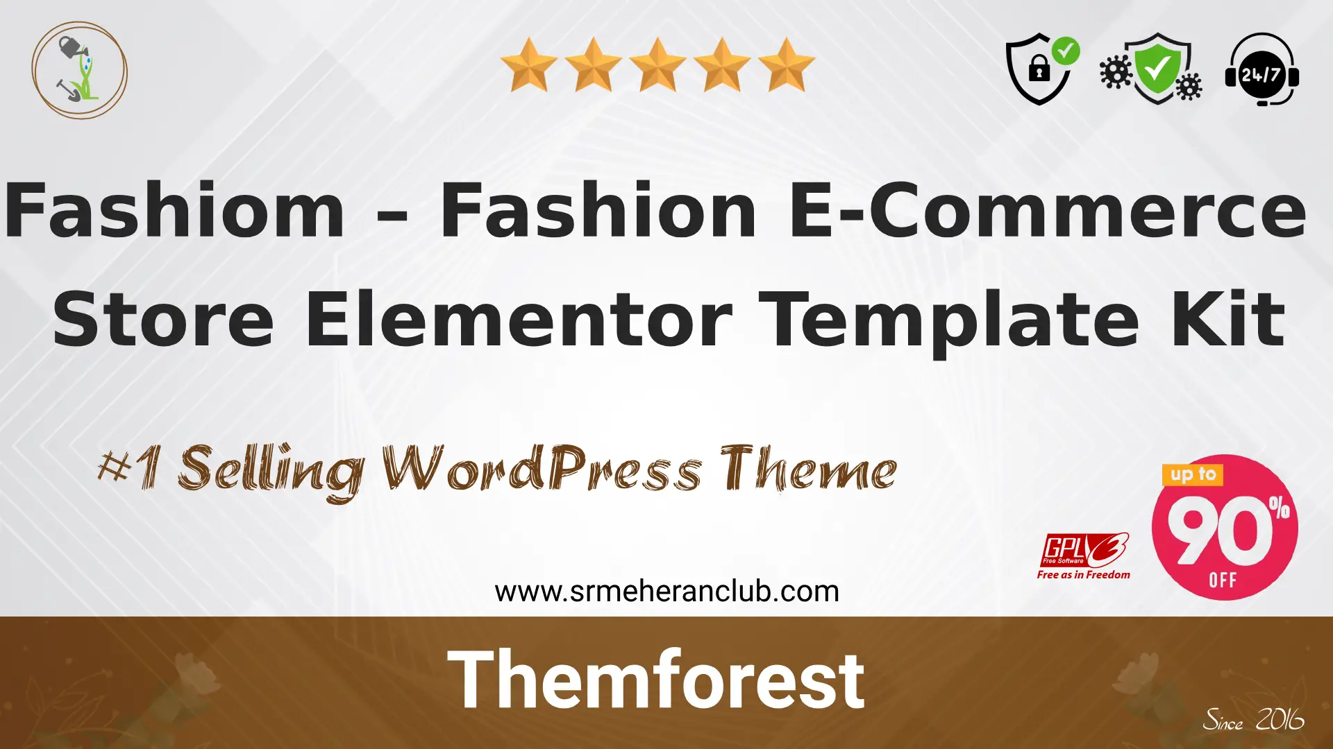 Fashiom – Fashion E-Commerce Store Elementor Template Kit — Elementor Kit by Themeforest
