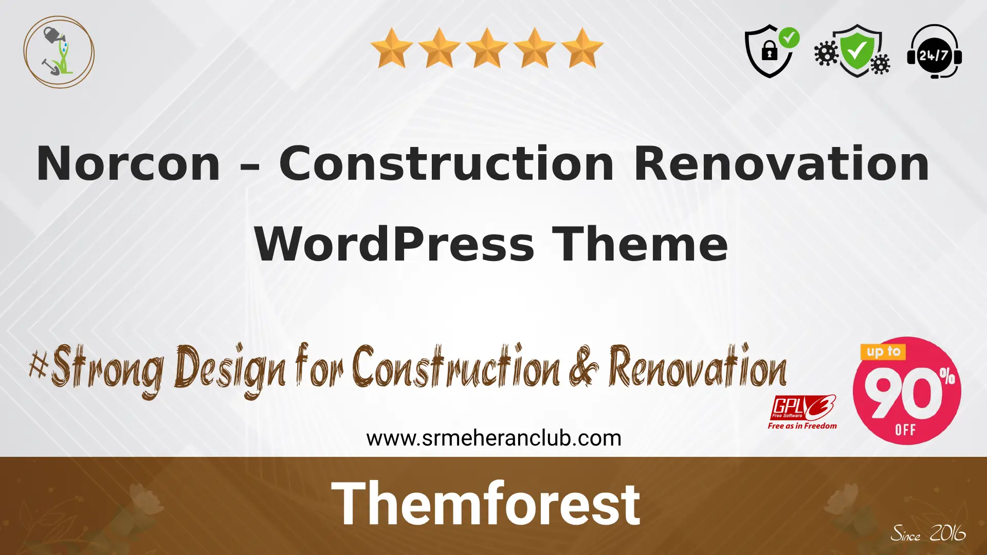 Norcon – Construction Renovation WordPress Theme