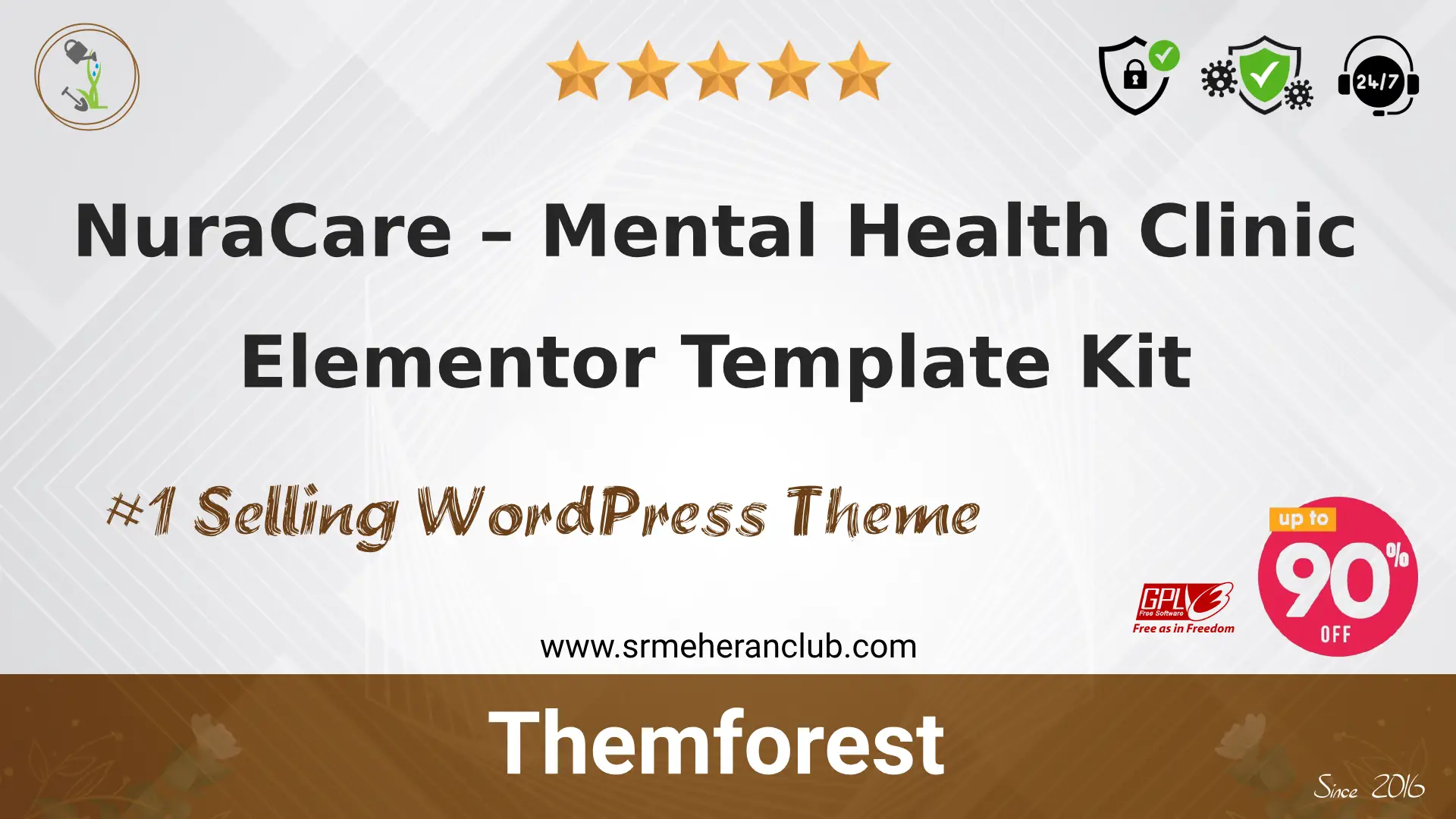 NuraCare – Mental Health Clinic Elementor Template Kit