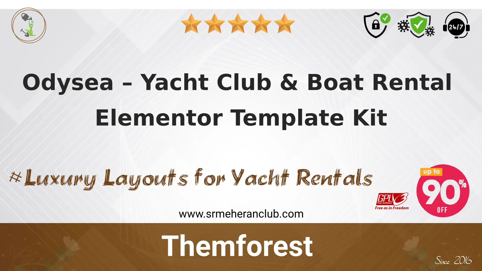 Odysea – Yacht Club & Boat Rental Elementor Template Kit — Elementor Kit by Themeforest