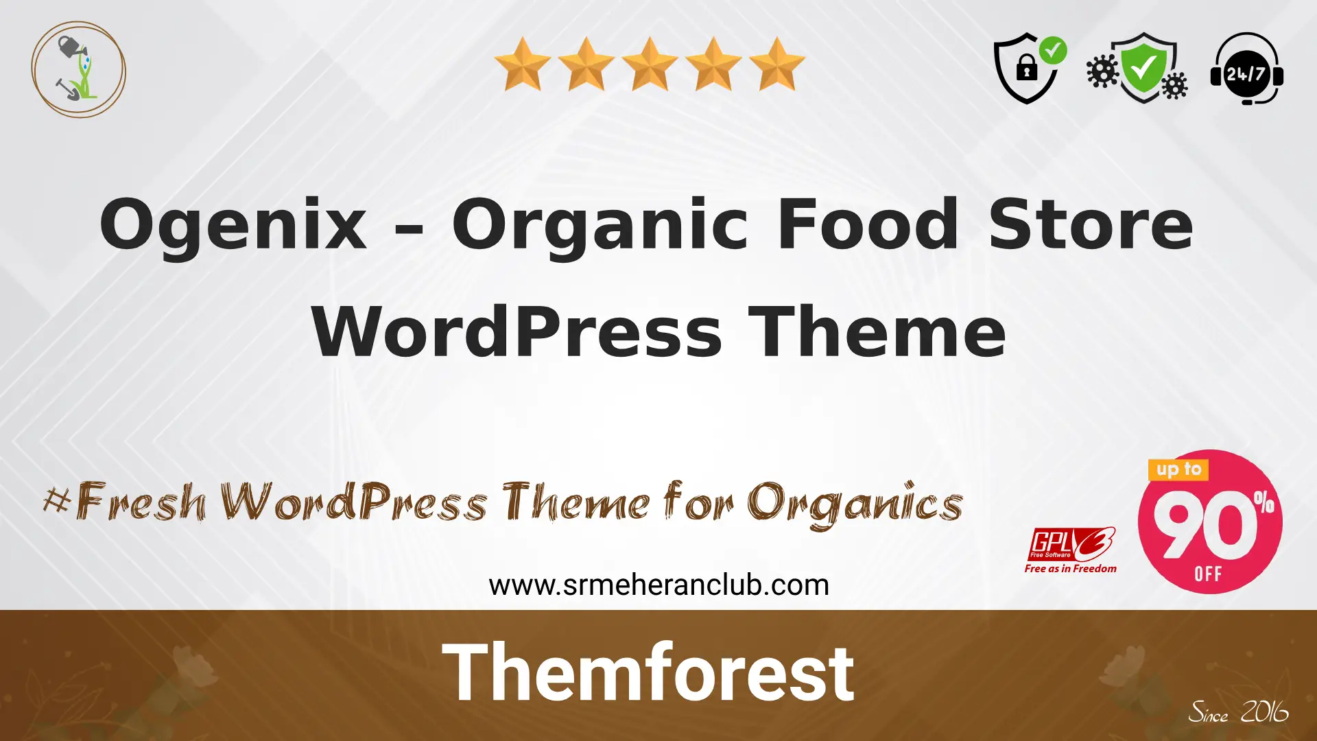 Ogenix – Organic Food Store WordPress Theme — Theme by Themeforest