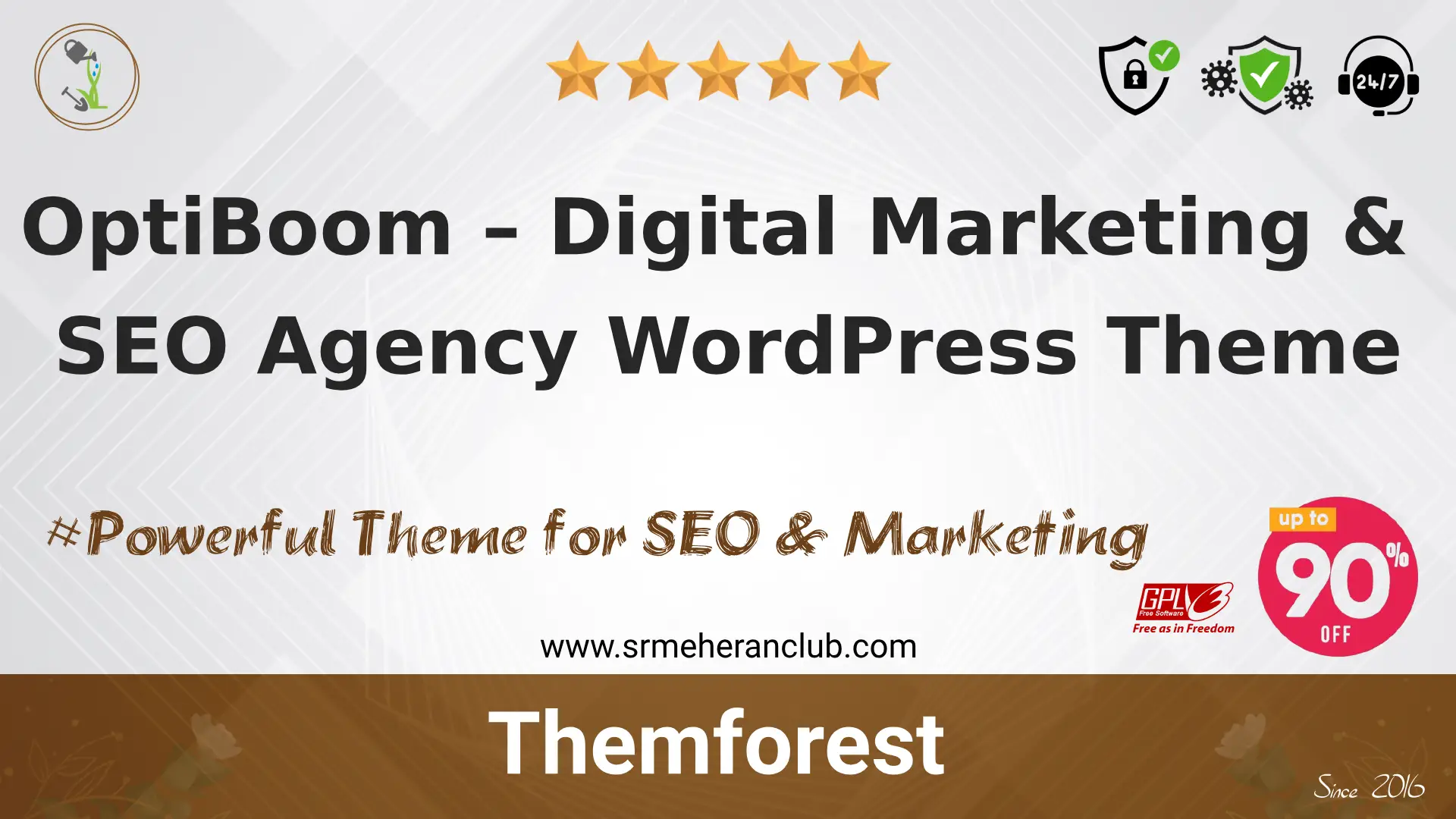 OptiBoom – Digital Marketing & SEO Agency WordPress Theme