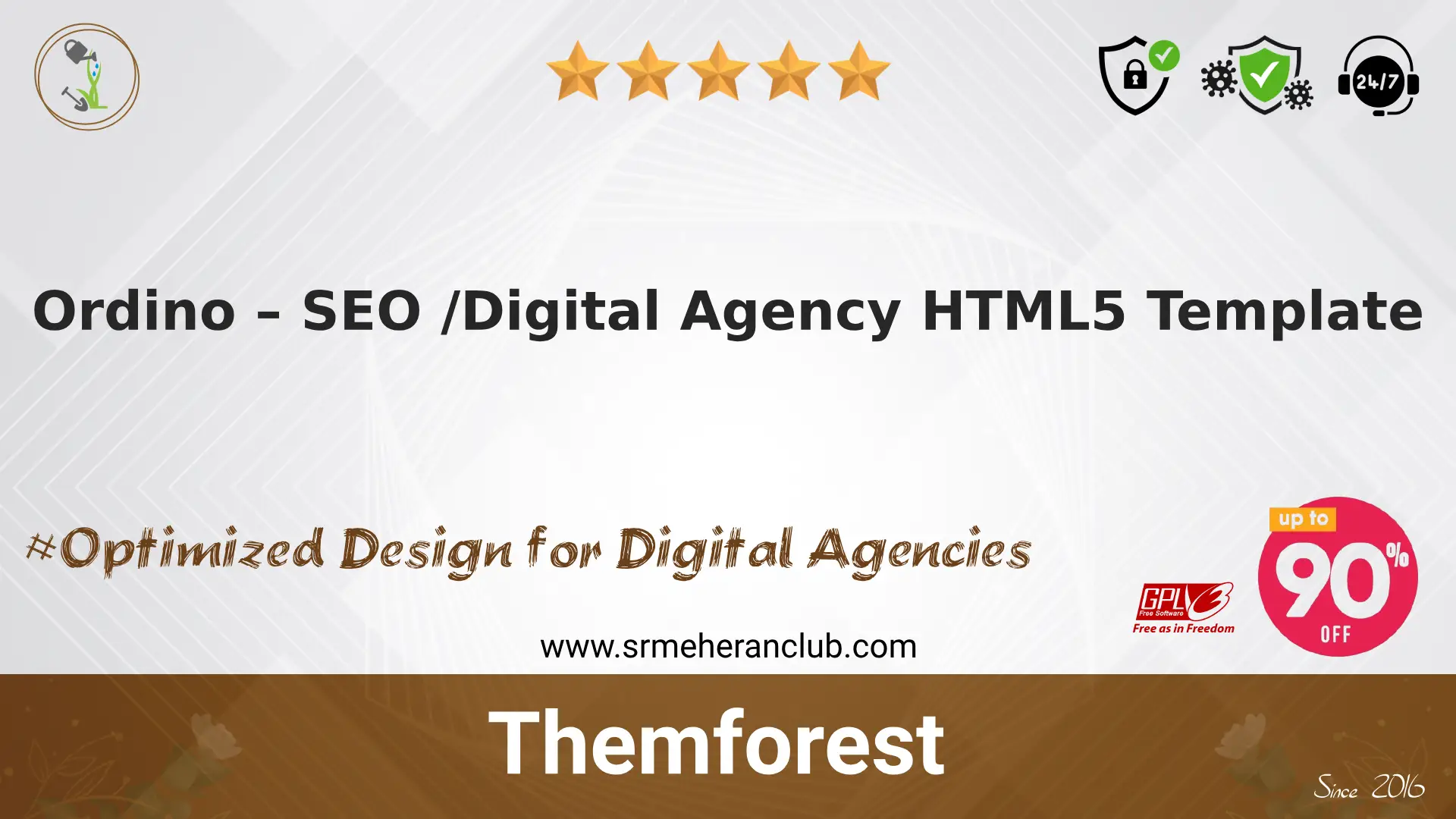 Ordino – SEO /Digital Agency HTML5 Template