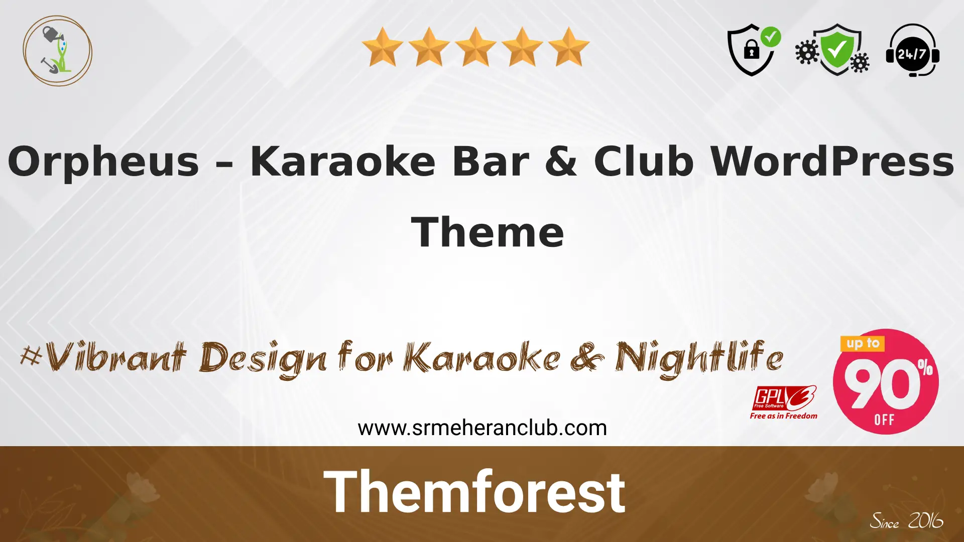 Orpheus – Karaoke Bar & Club WordPress Theme