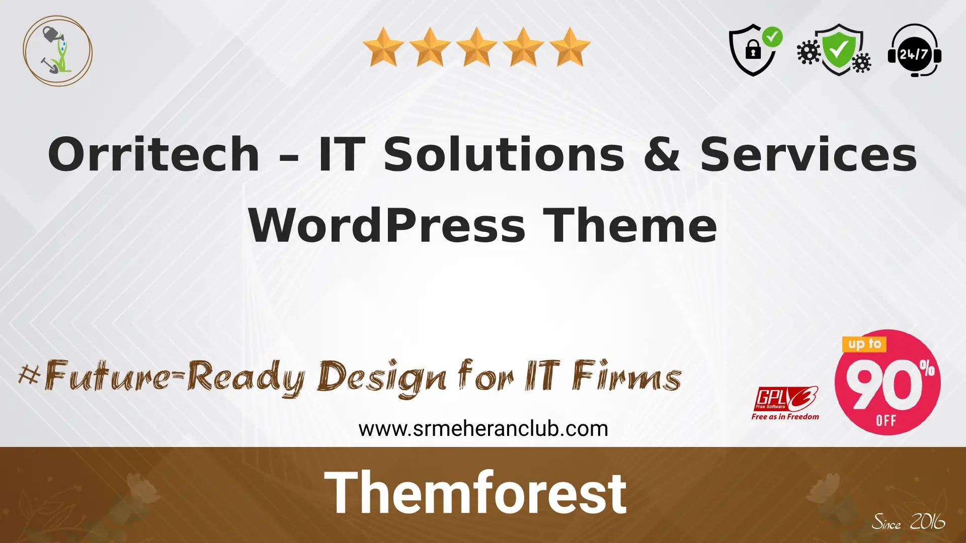 Orritech – IT Solutions & Services WordPress Theme — Theme by Themeforest