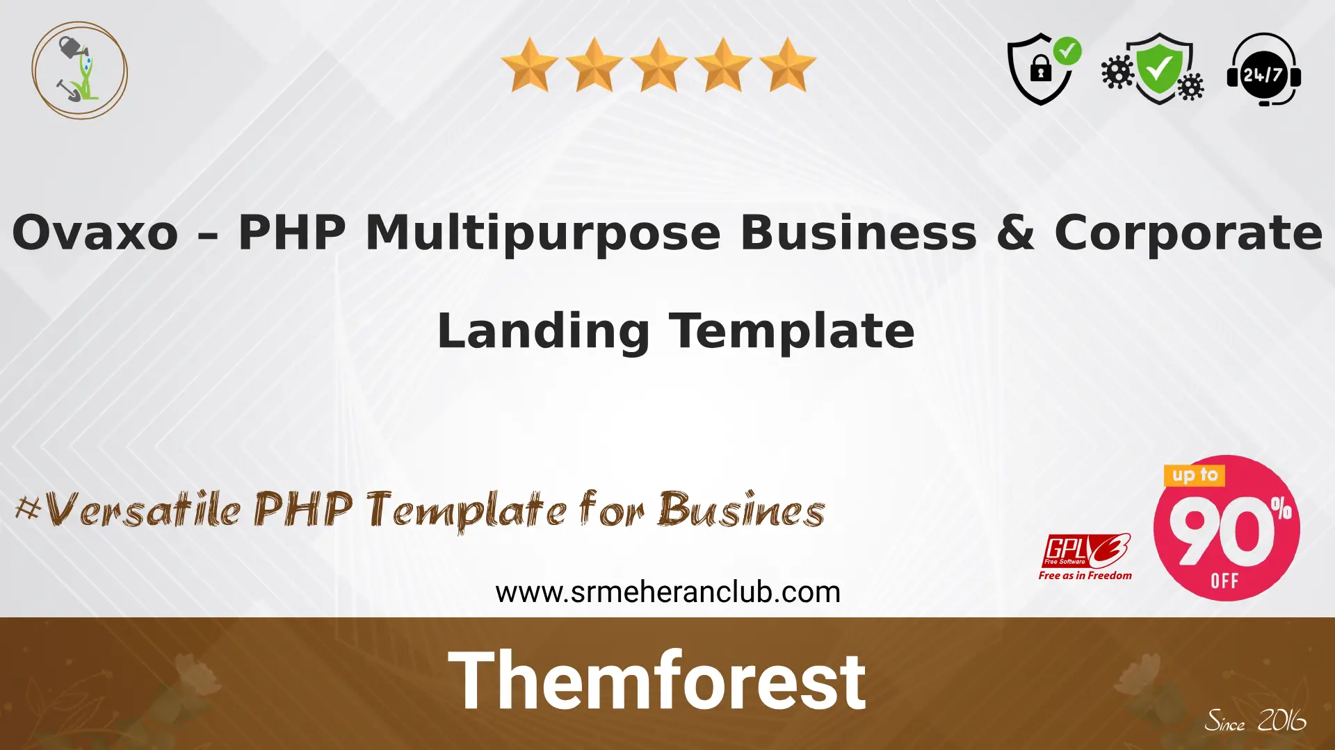 Ovaxo – PHP Multipurpose Business & Corporate Landing Template