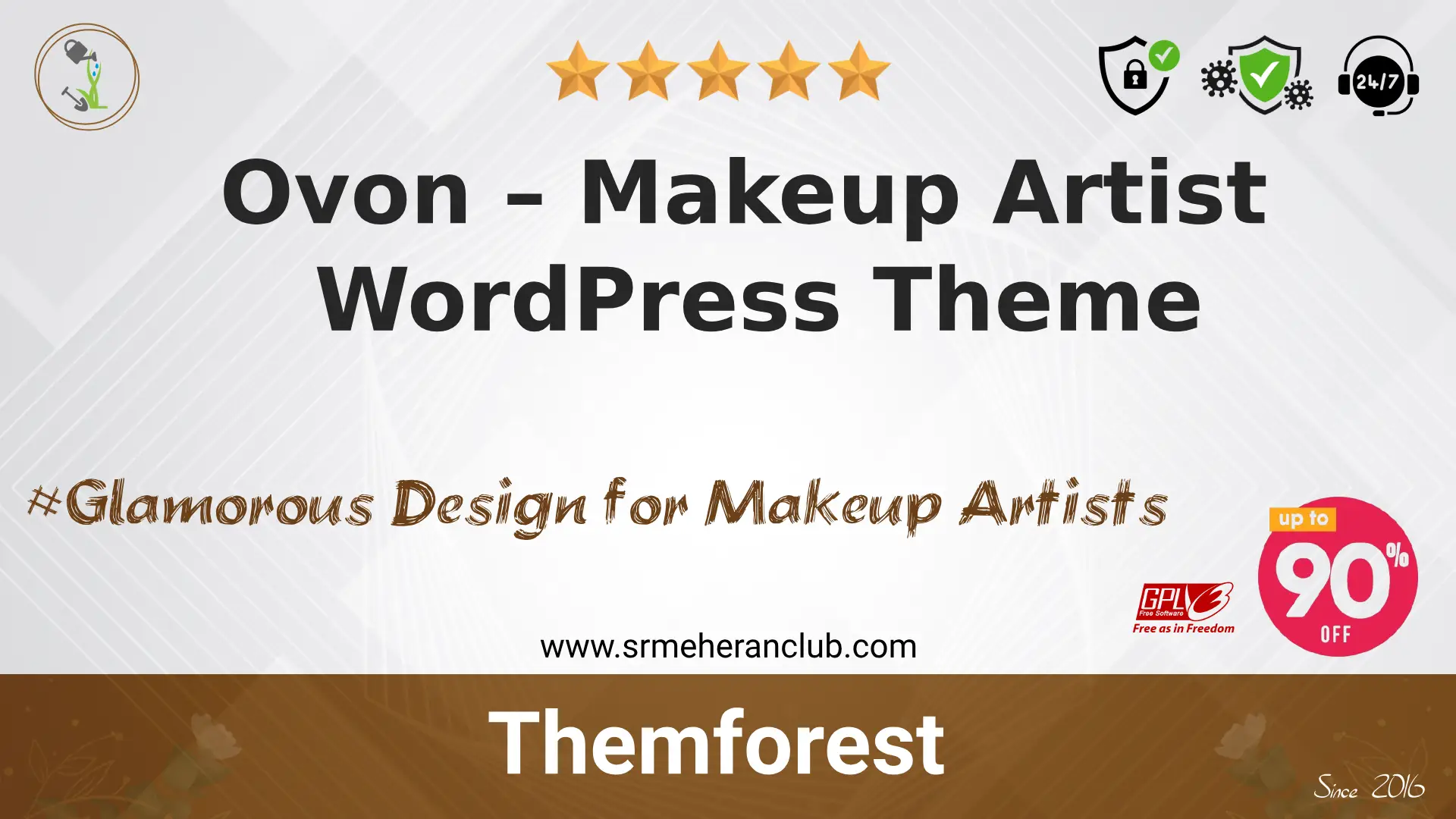 Ovon – Makeup Artist WordPress Theme