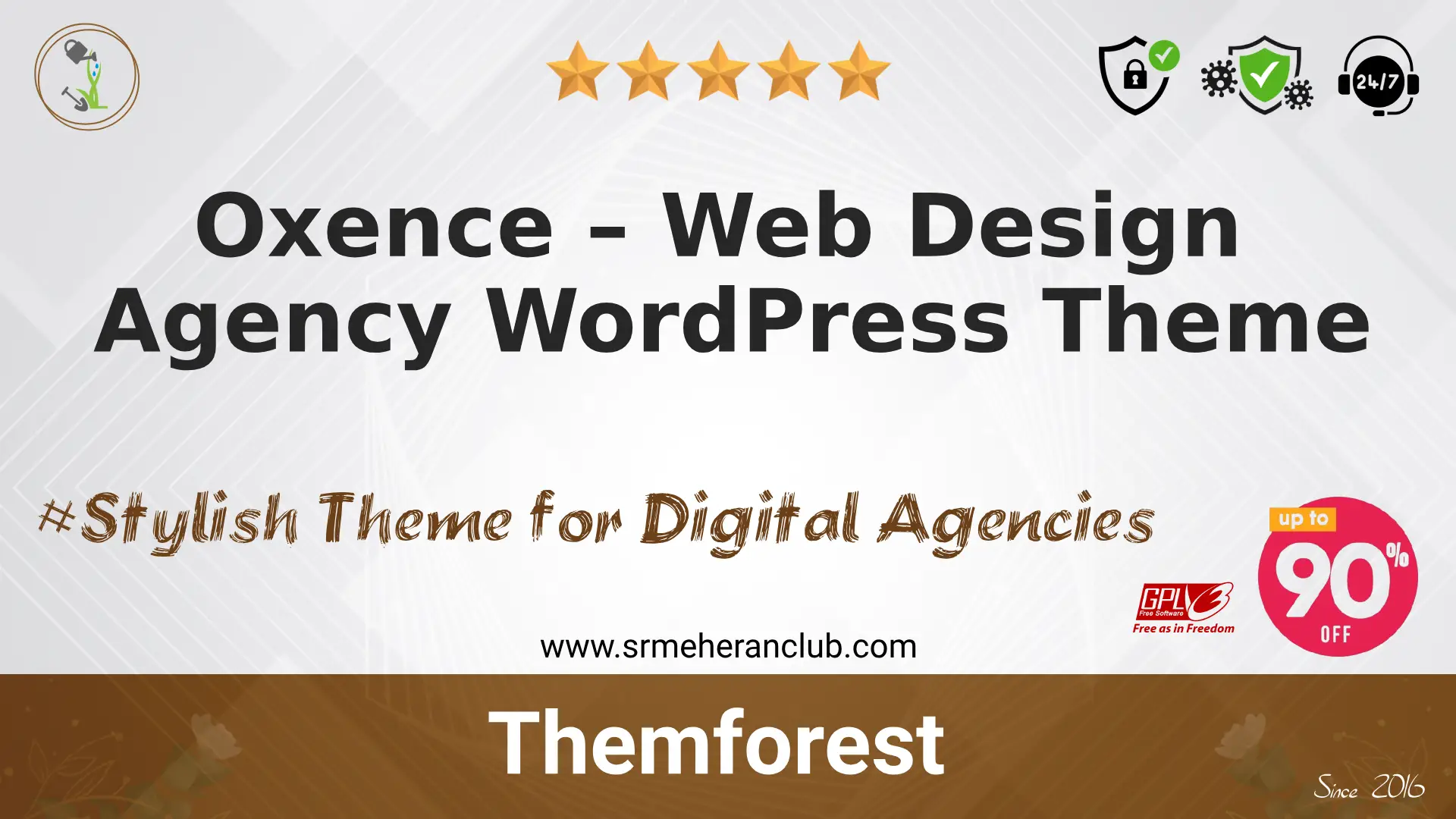 Oxence – Web Design Agency WordPress Theme