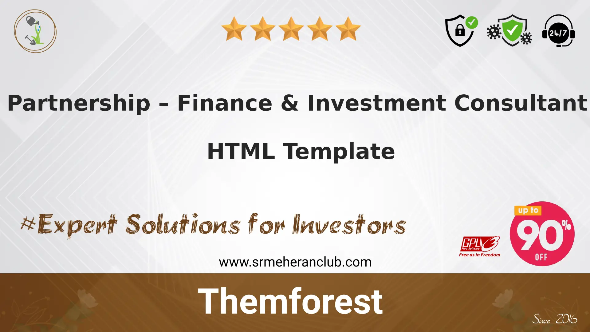 Partnership – Finance & Investment Consultant HTML Template — Template by Themeforest