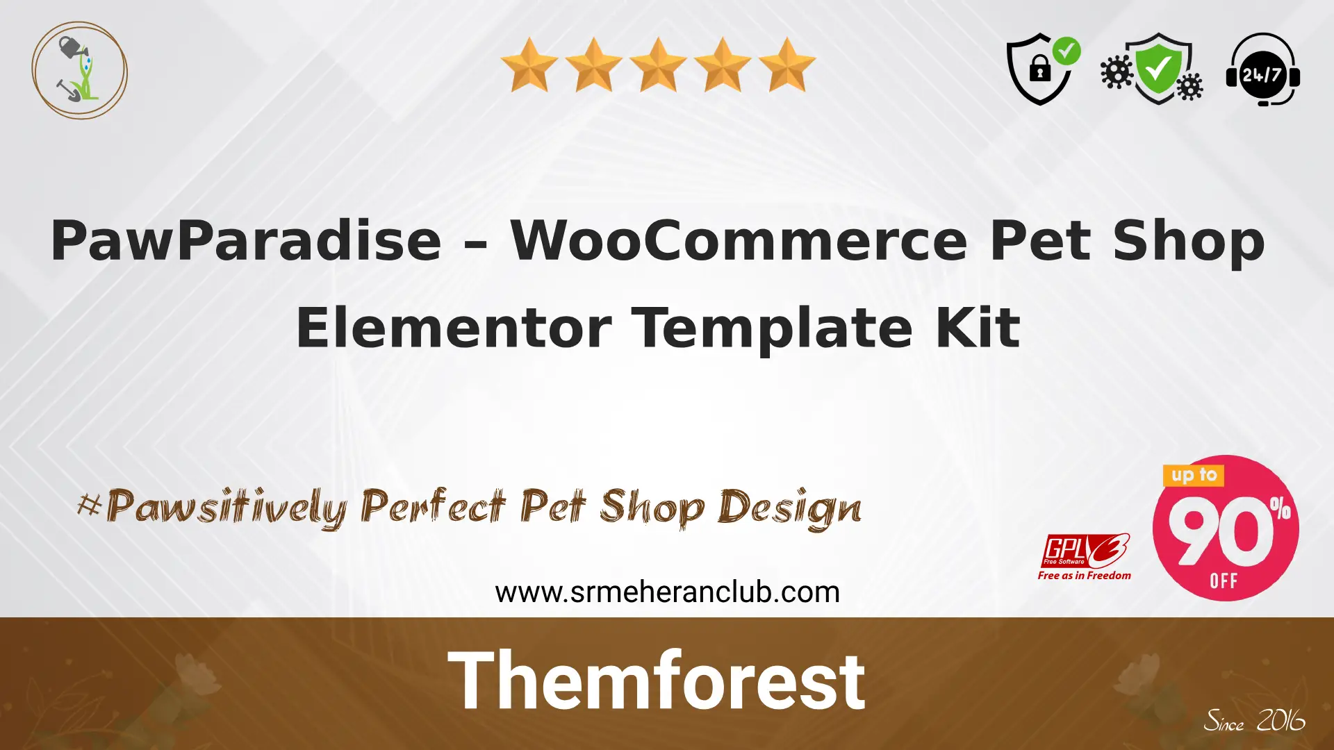 PawParadise – WooCommerce Pet Shop Elementor Template Kit