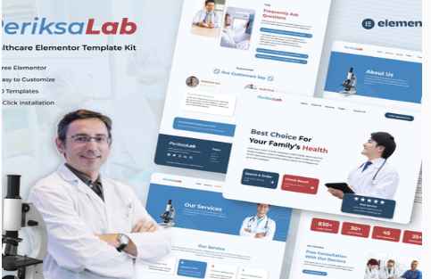 Product Image - Periksalab – Healthcare & Medical Clinic Template Kits