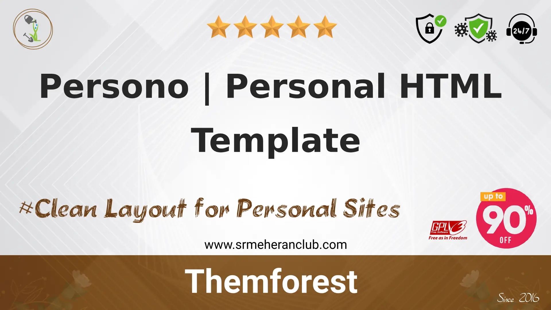 Persono | Personal HTML Template